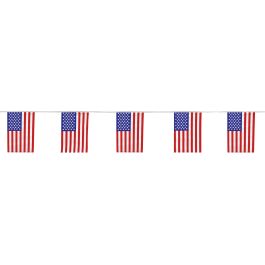 American Flag Pennant Banner