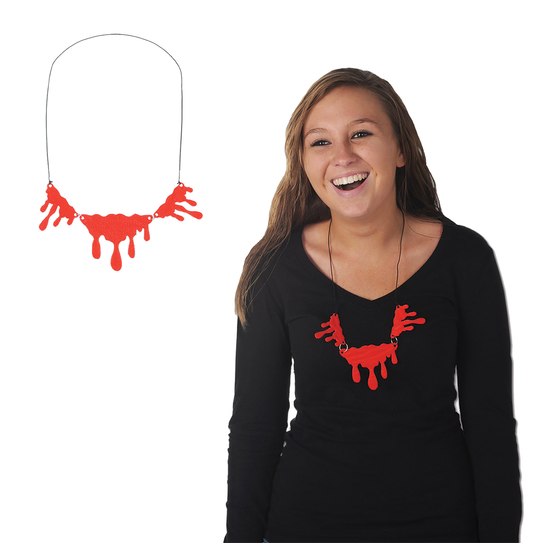 Dripping Blood Necklace