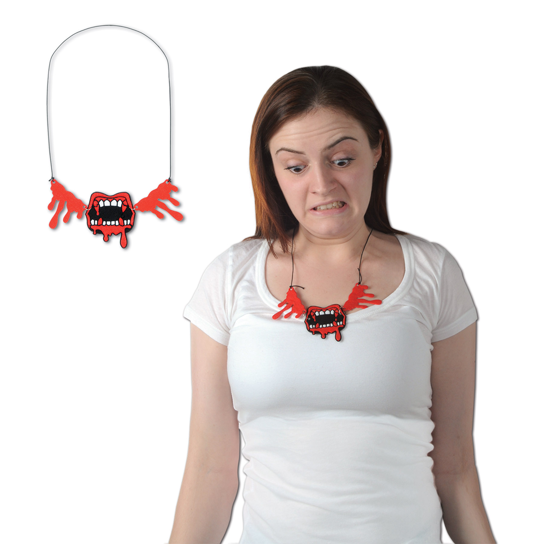 Bloody Fangs Necklace