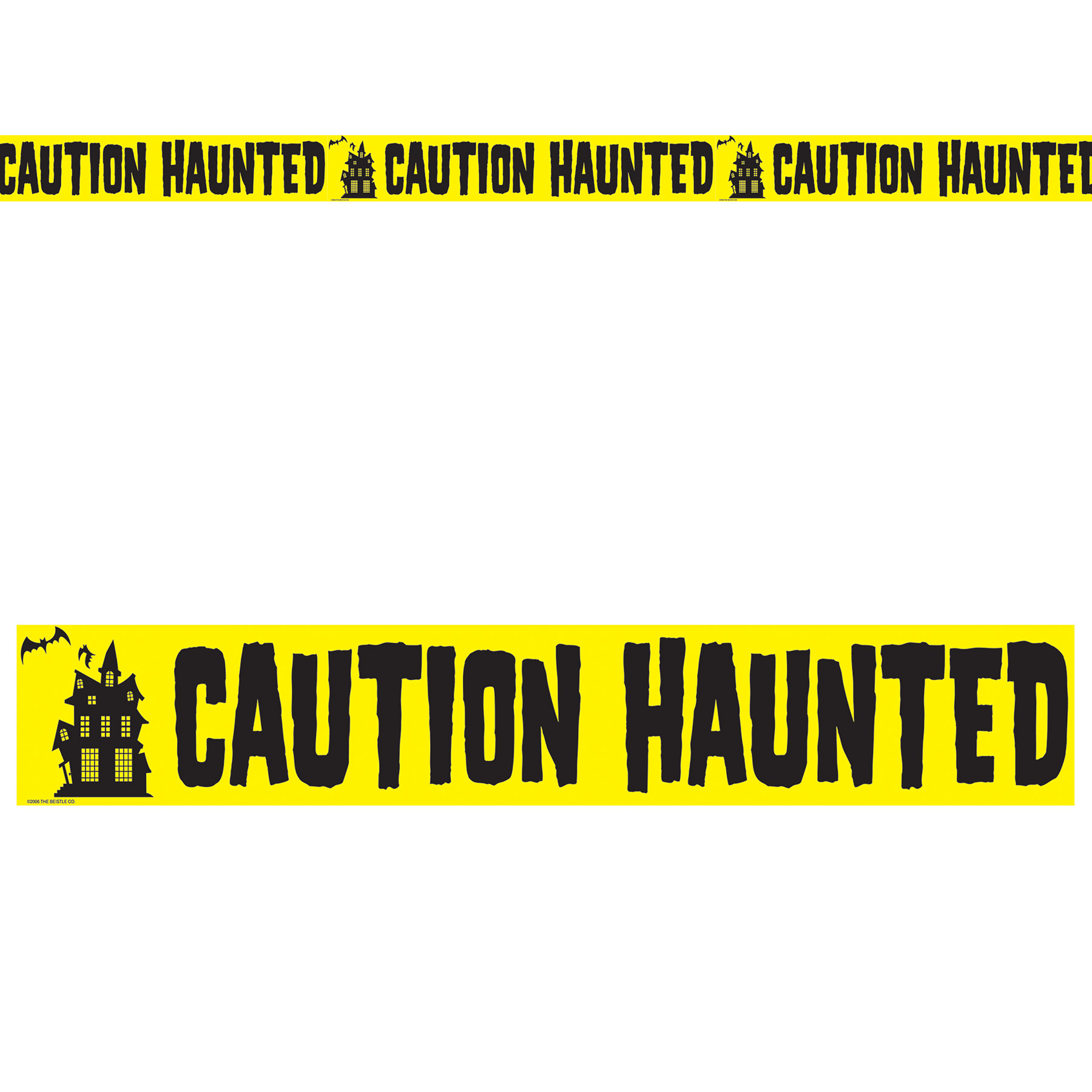 Caution Haunted Party TAPE
