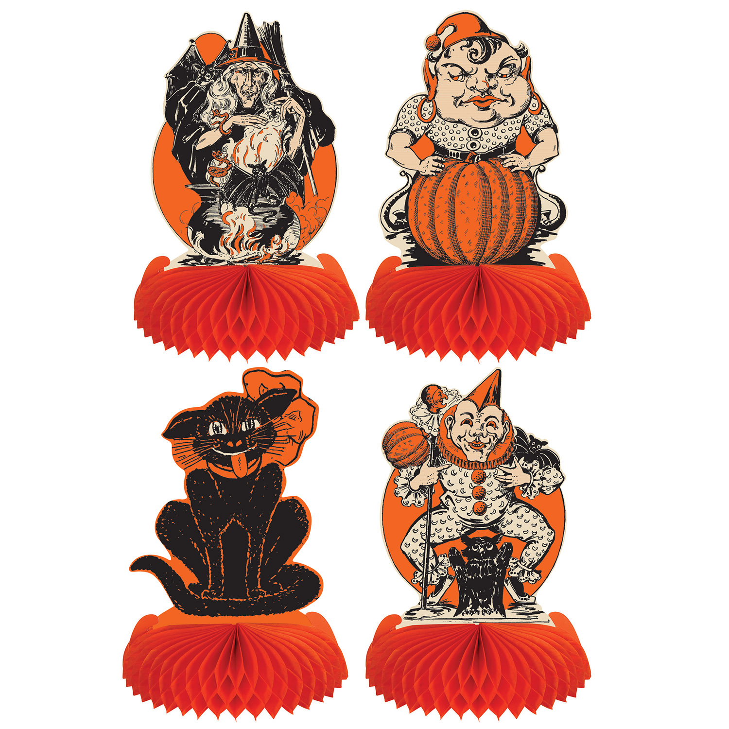 VINTAGE Halloween Centerpieces