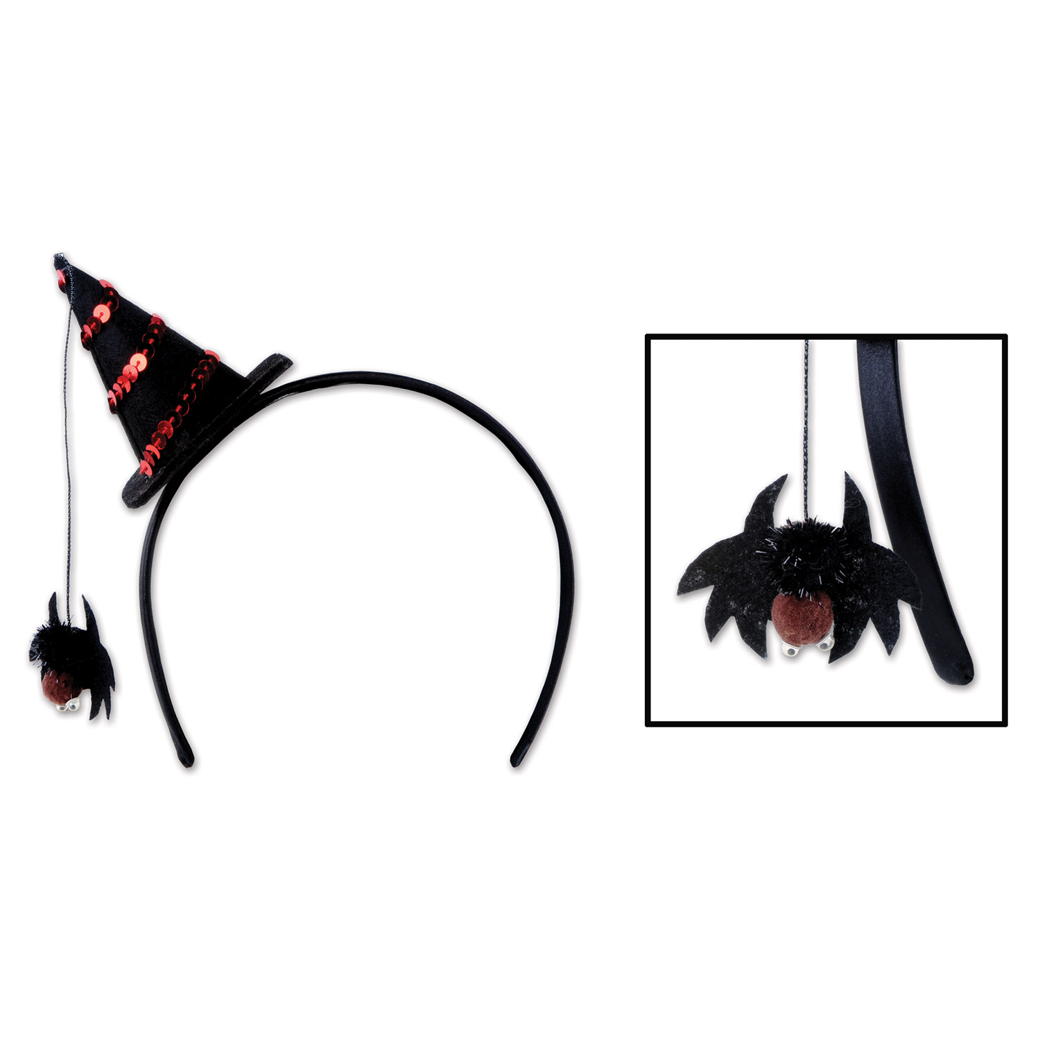 Spider Witch Hat HEADBAND