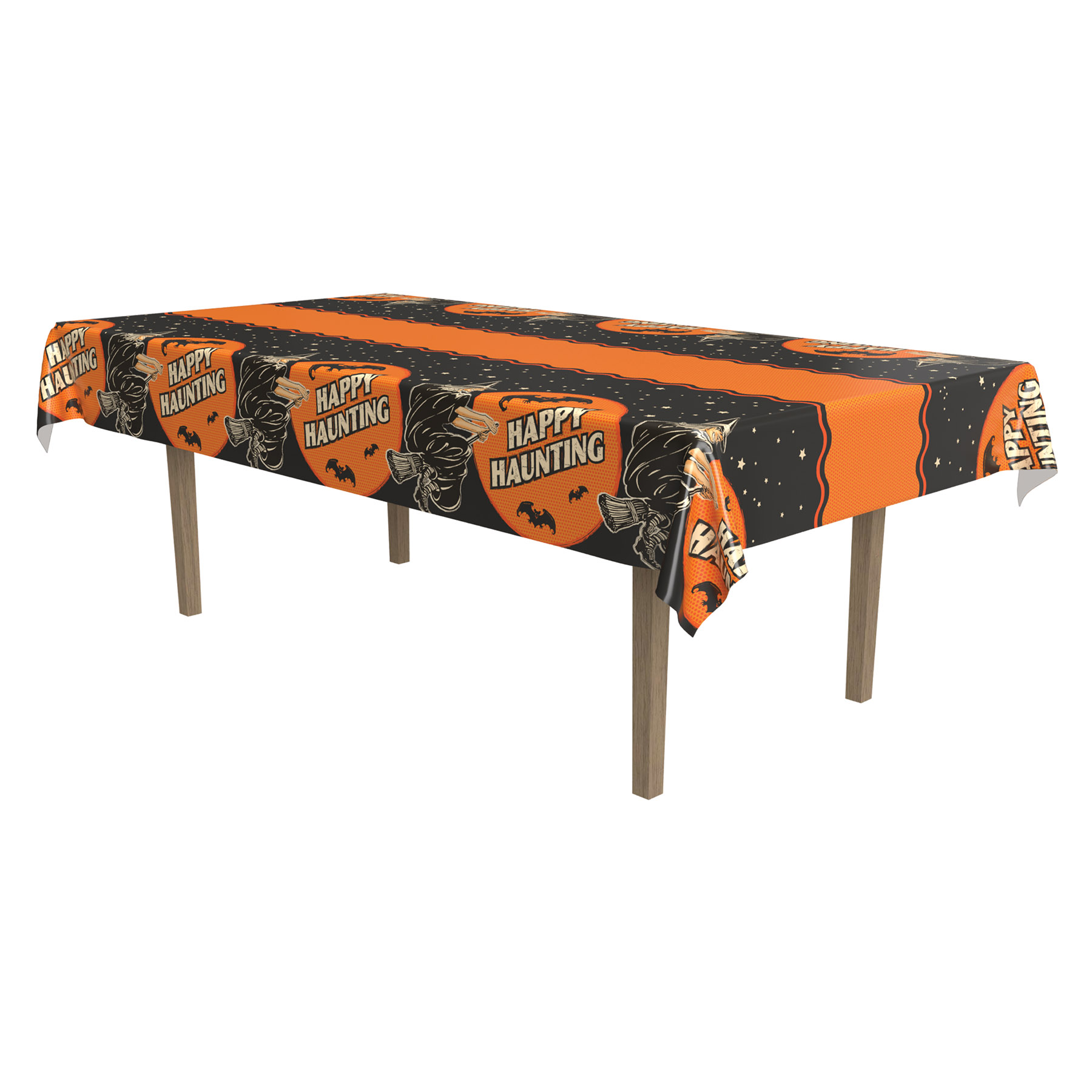 VINTAGE Halloween Tablecover