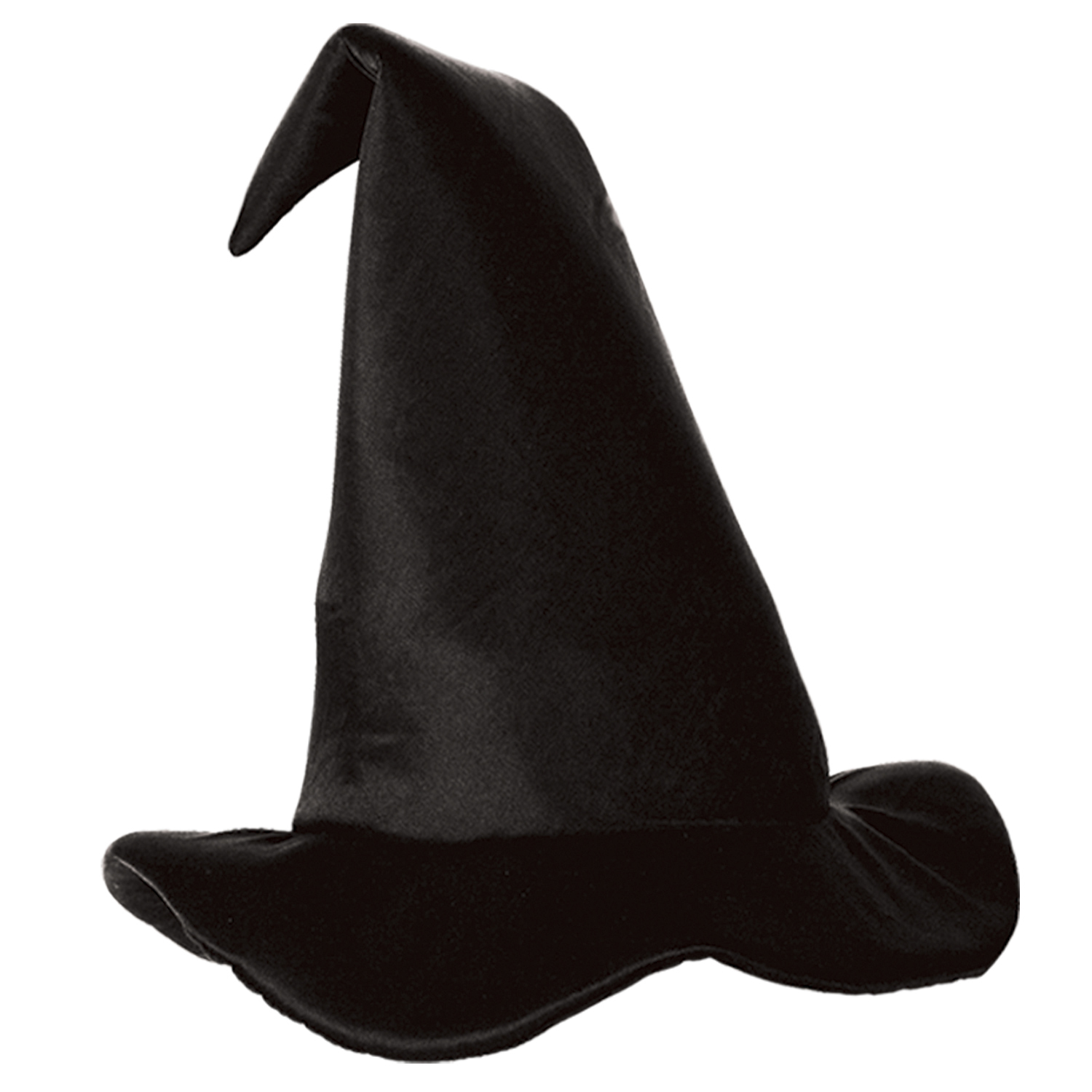 Satin-Soft Black Witch HAT