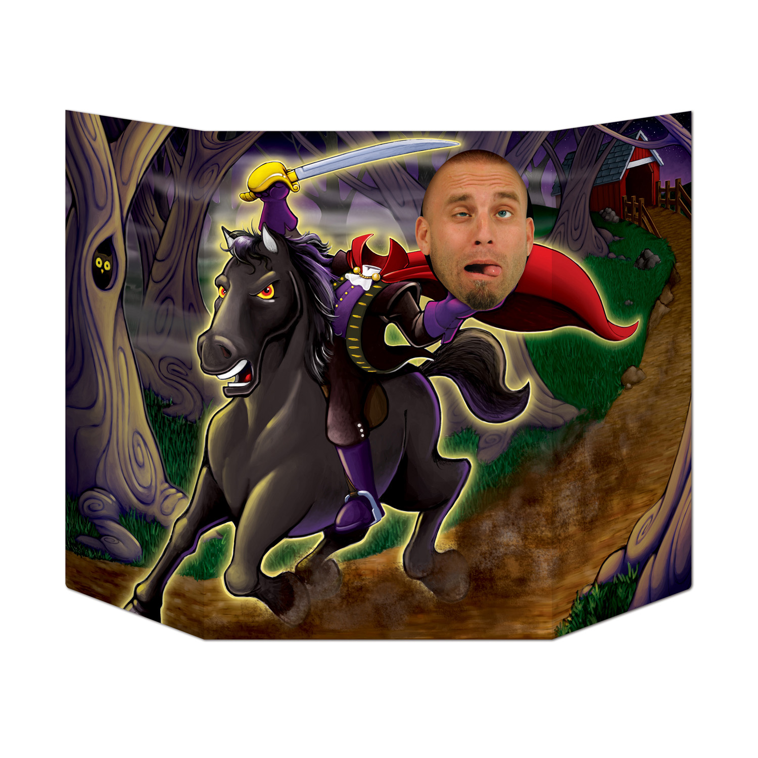 HeAdless HorsemAn Photo Prop