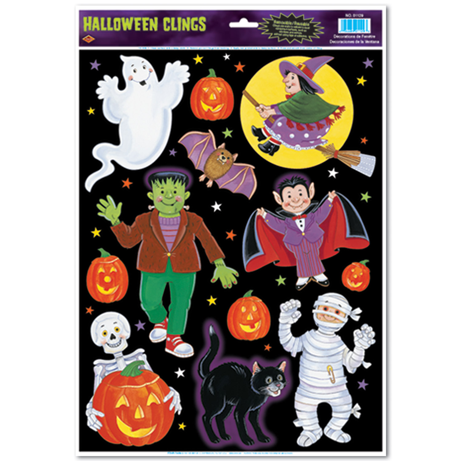 HALLOWEEN Character Clings