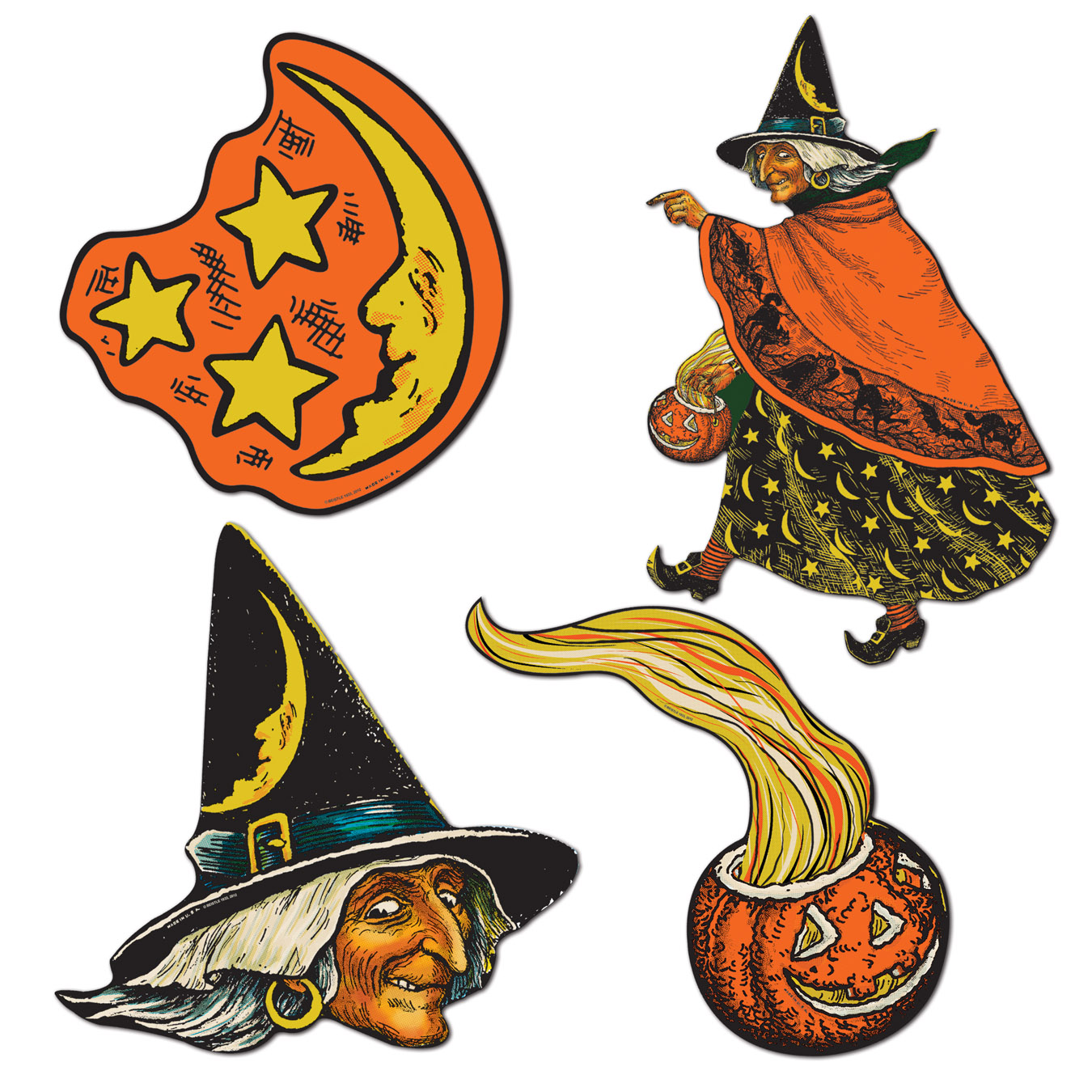 Vintage HALLOWEEN Cutouts