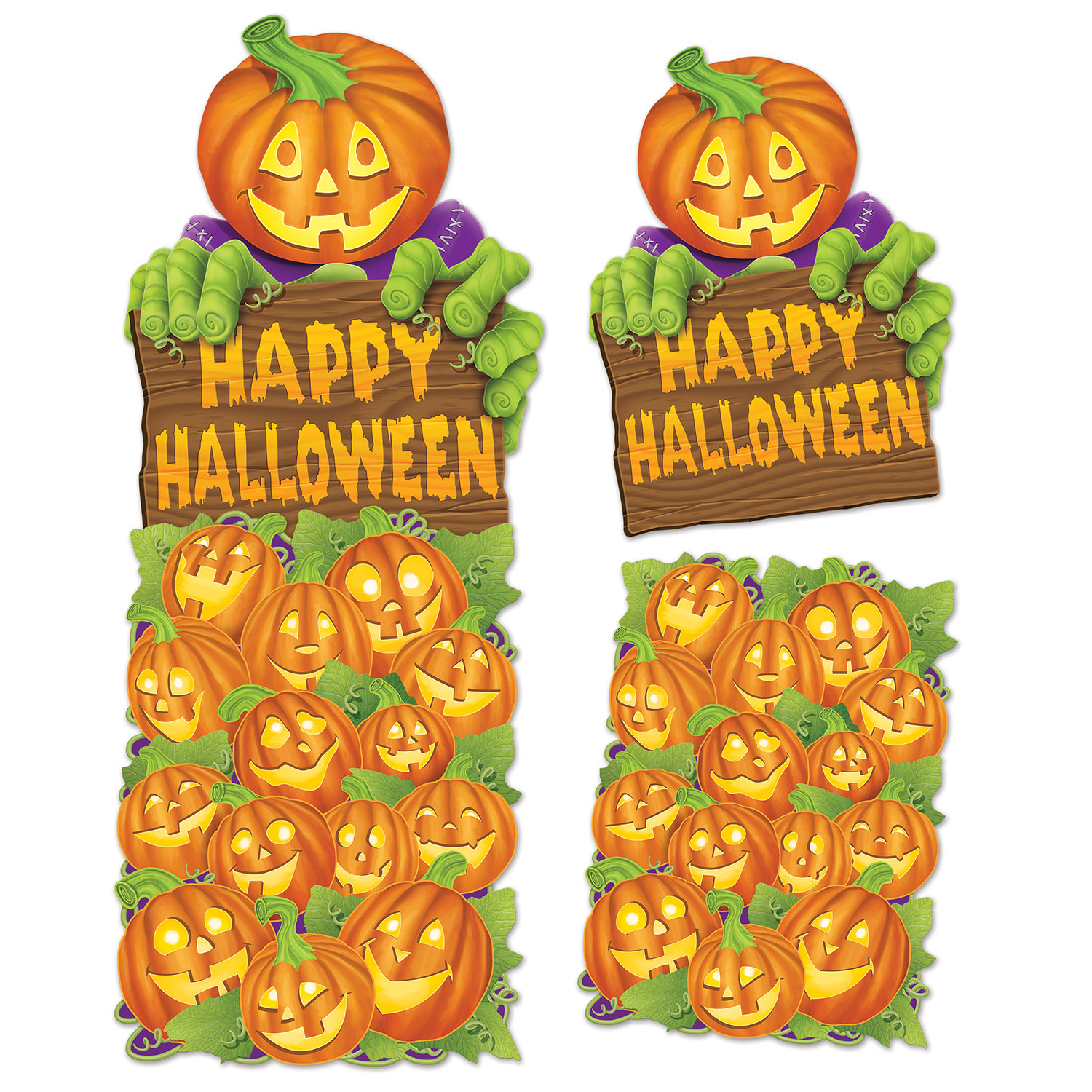 JUMBO Pumpkin Patch Cutouts
