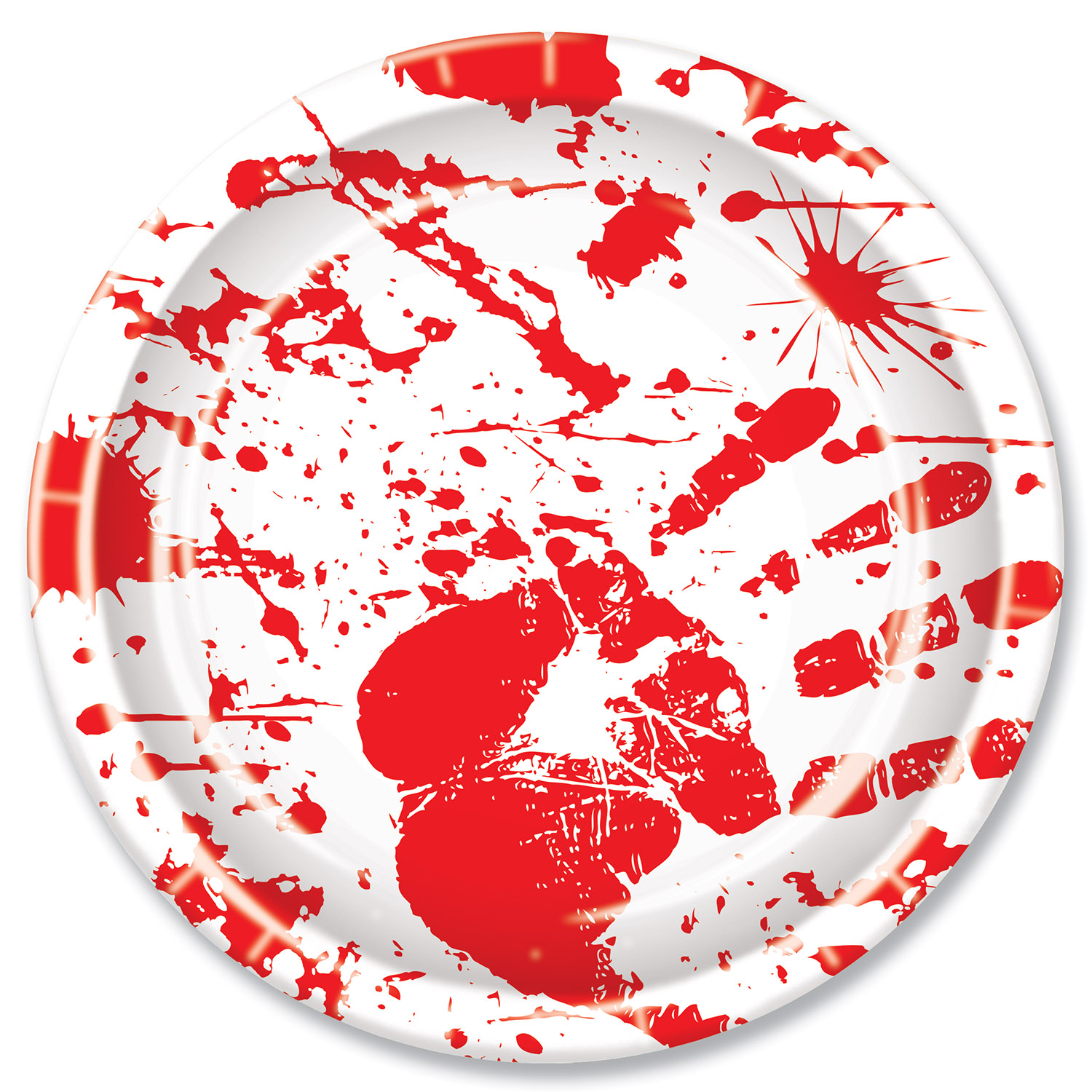Bloody Handprints PLATES