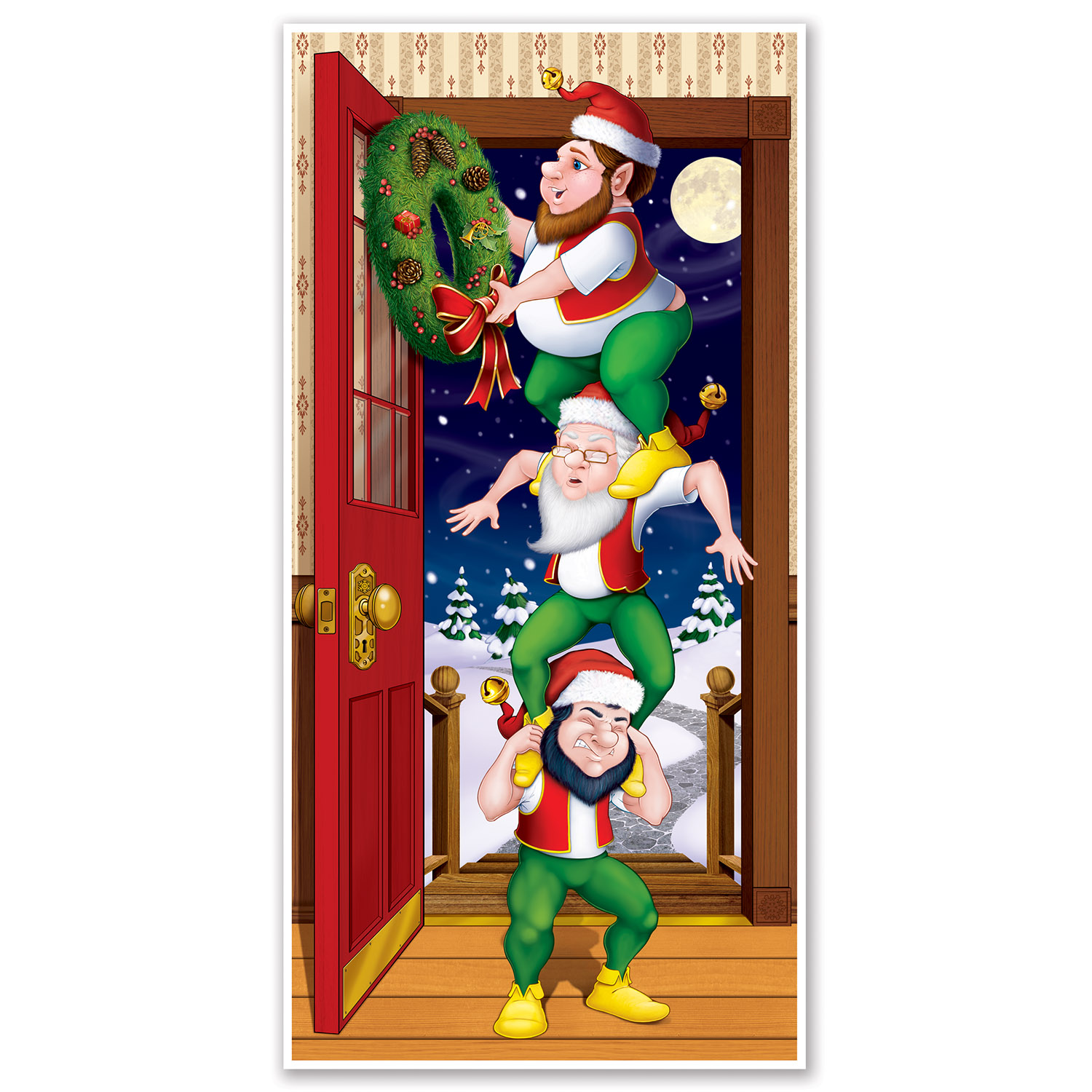 Christmas Elves DOOR Cover