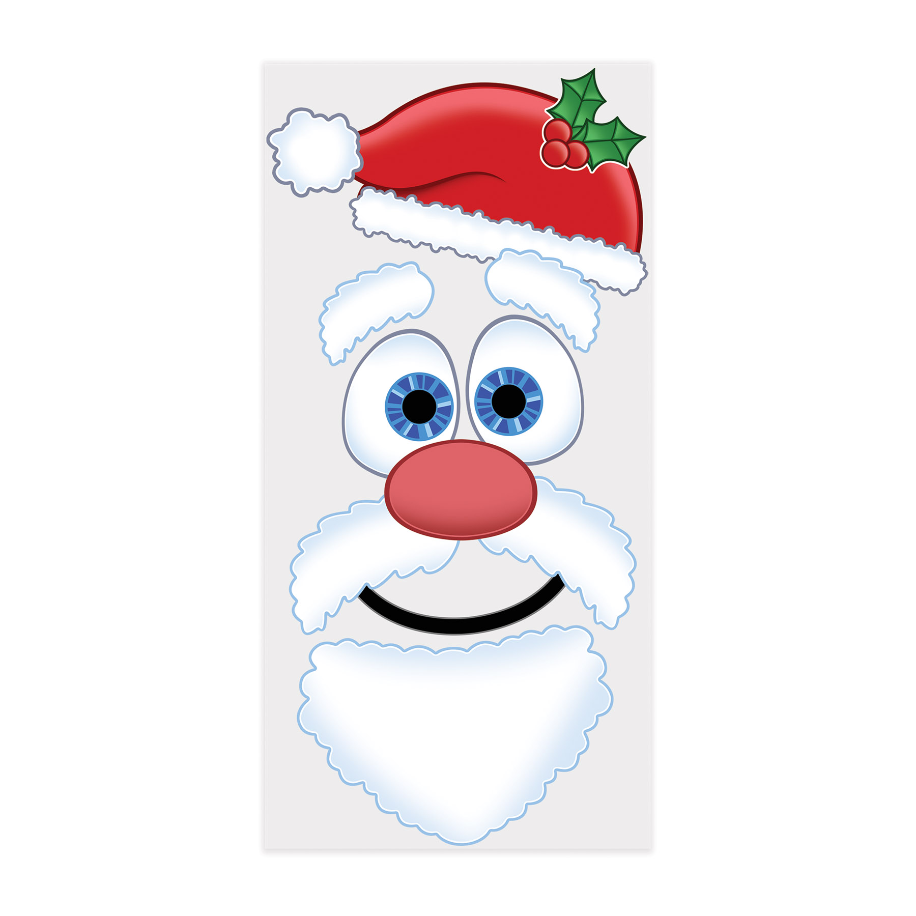 Santa Face DOOR Cover