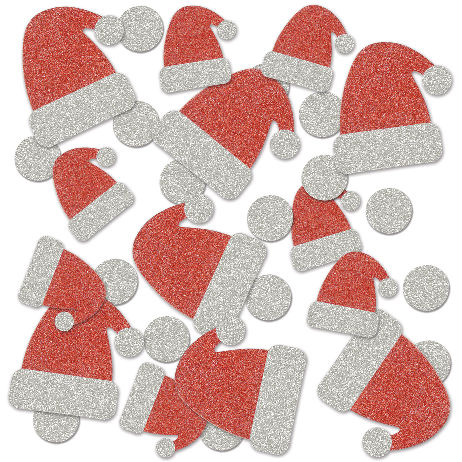 Santa HAT Deluxe Sparkle Confetti