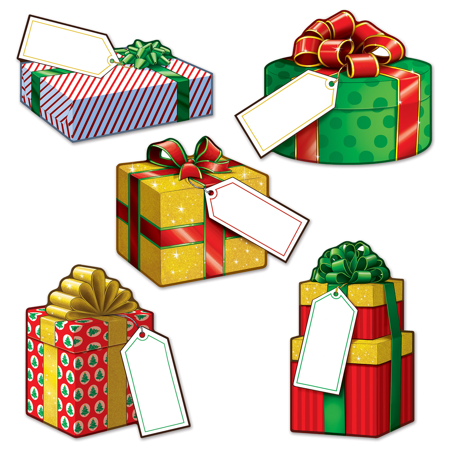 Mini Christmas GIFT Cutouts