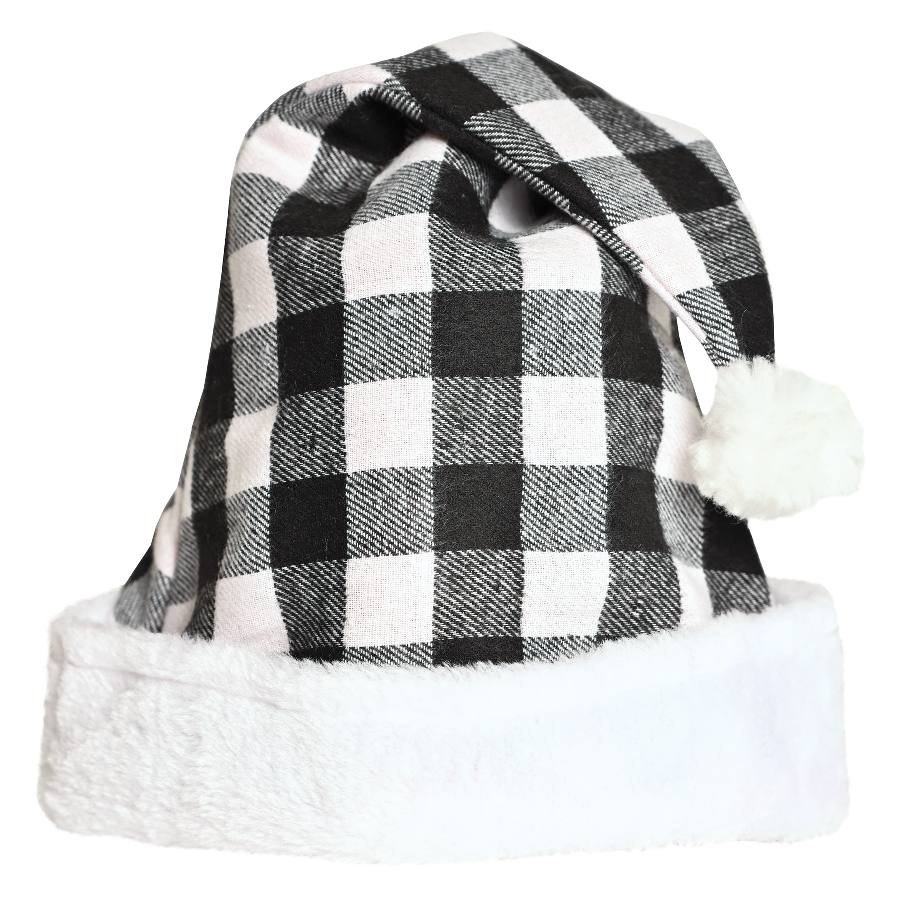 Plaid Santa HAT