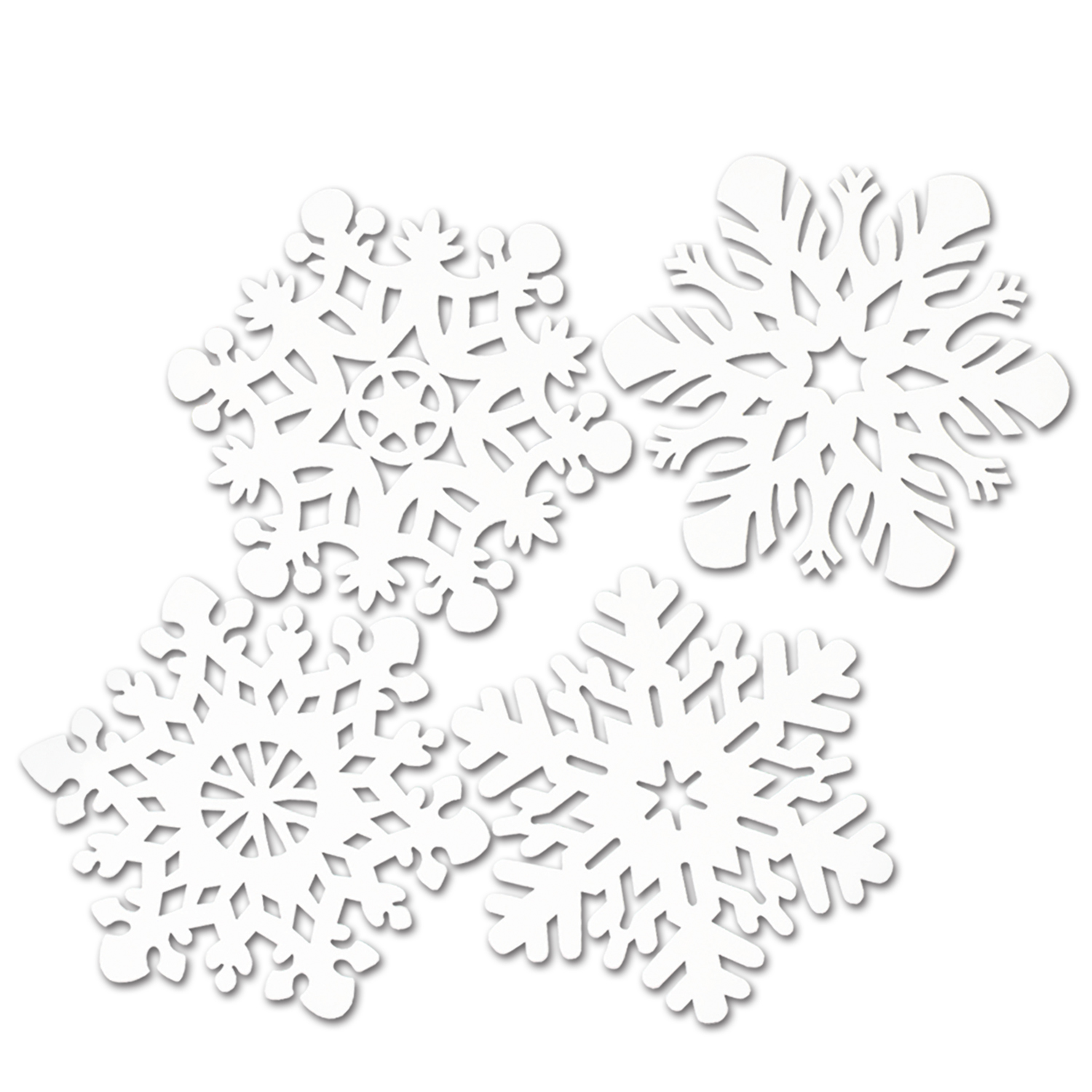 Pkgd Snowflake Cutouts