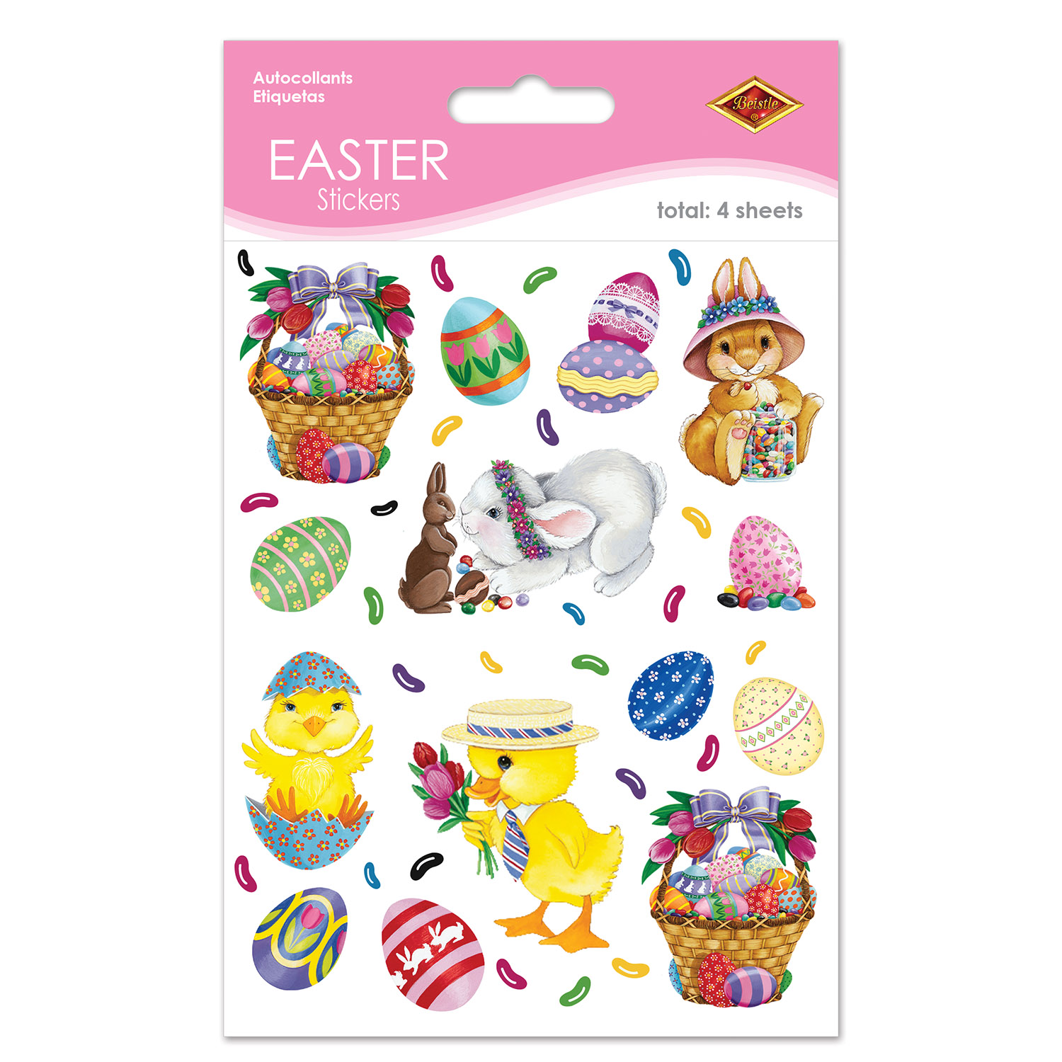 Easter Basket & Friends STICKERS