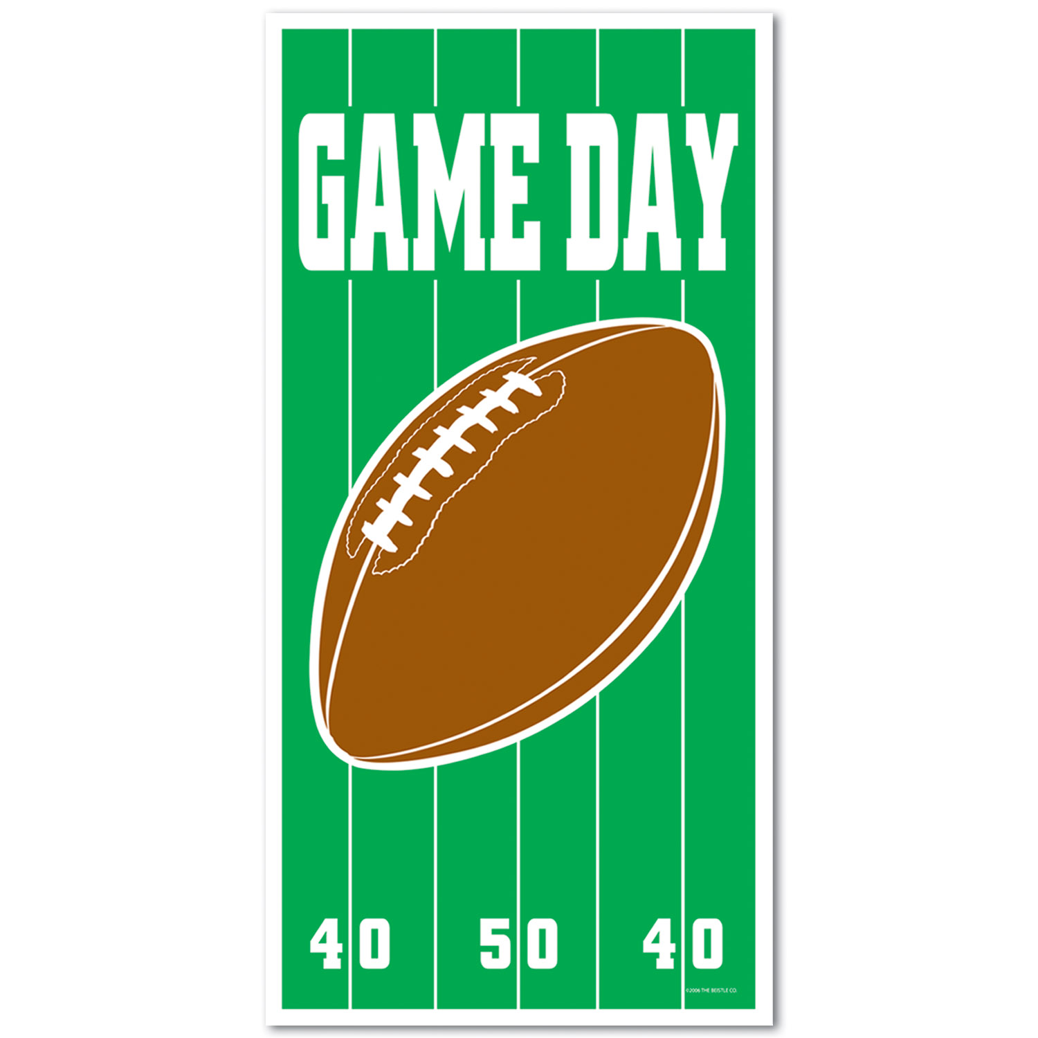 Game Day Football DOOR Cover