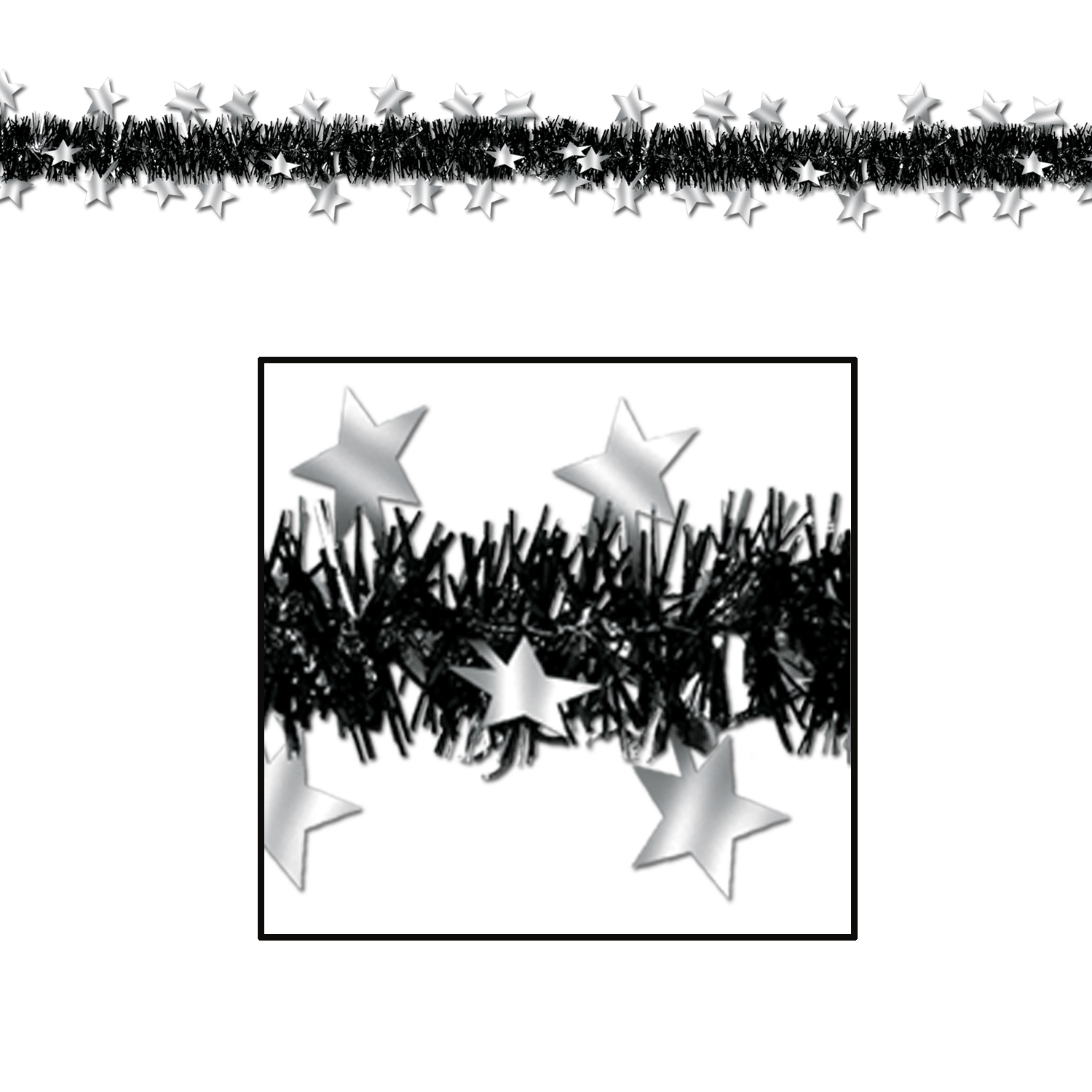 MEtAllic STAR GArlAnd