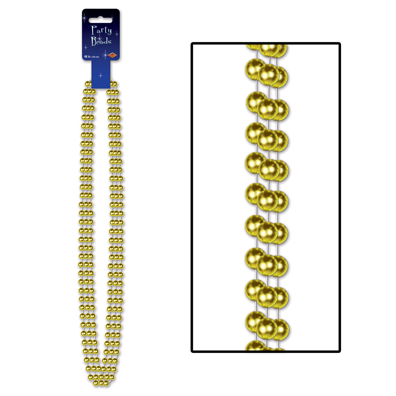 Party BEADS - Large Round