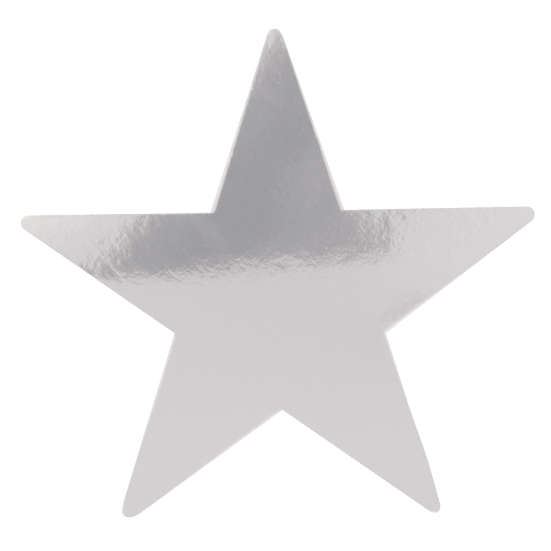 JUMBO Foil Star Cutout