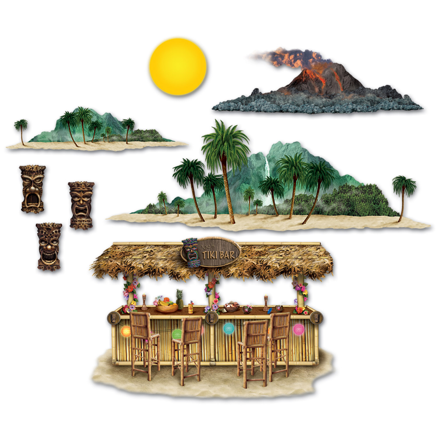 Tiki BAR & Island Props
