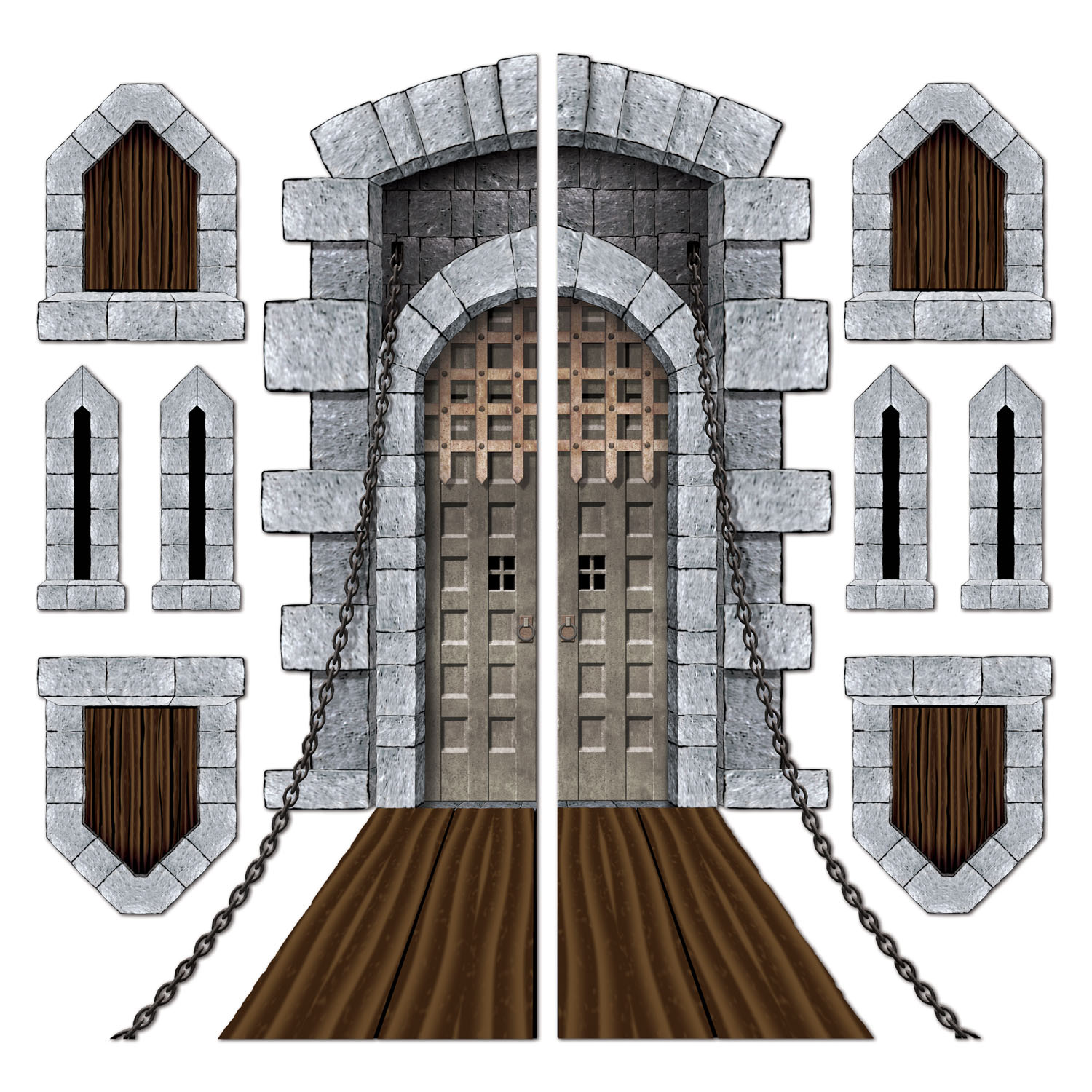 Castle DOOR & Window Props