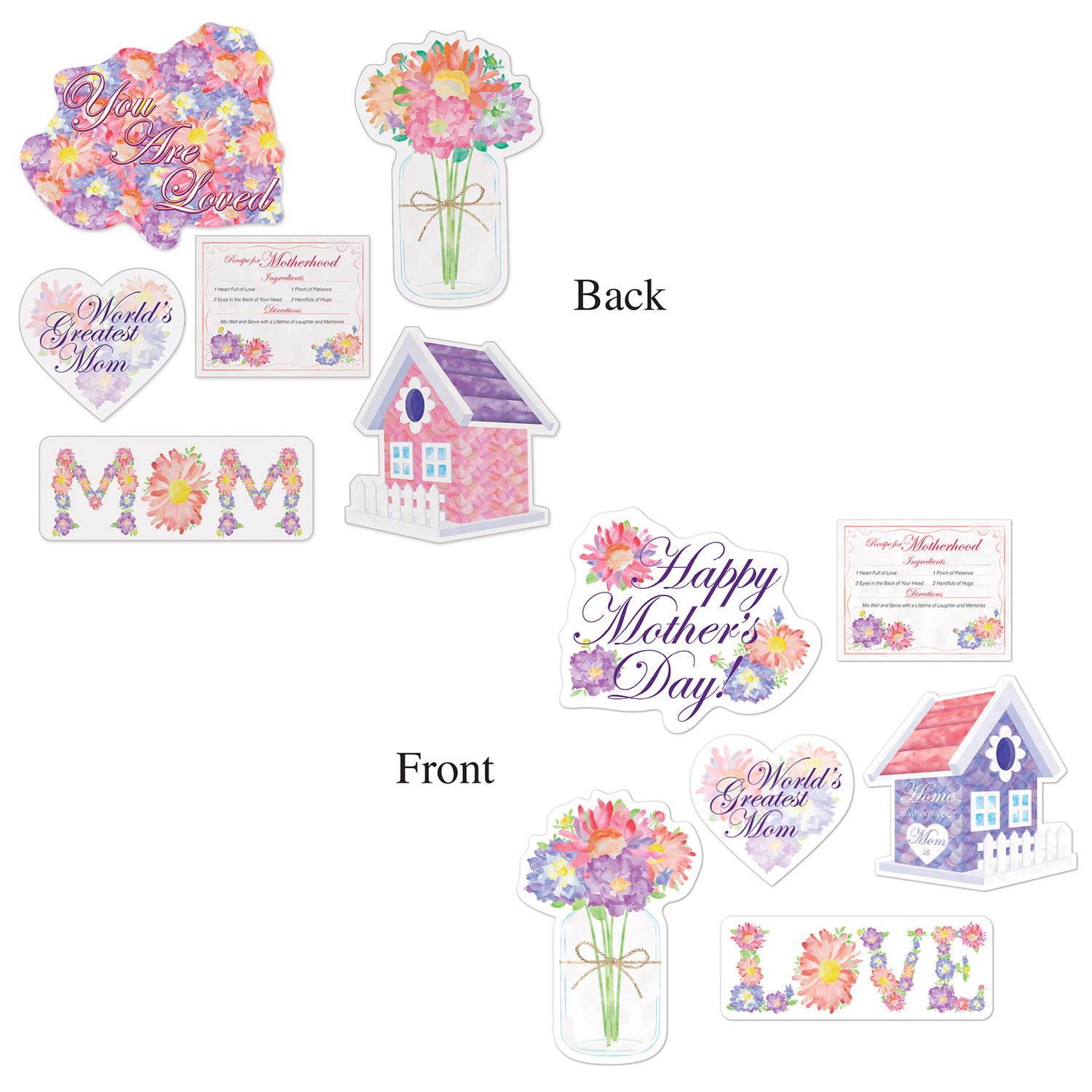 MOTHER's DAY Cutouts