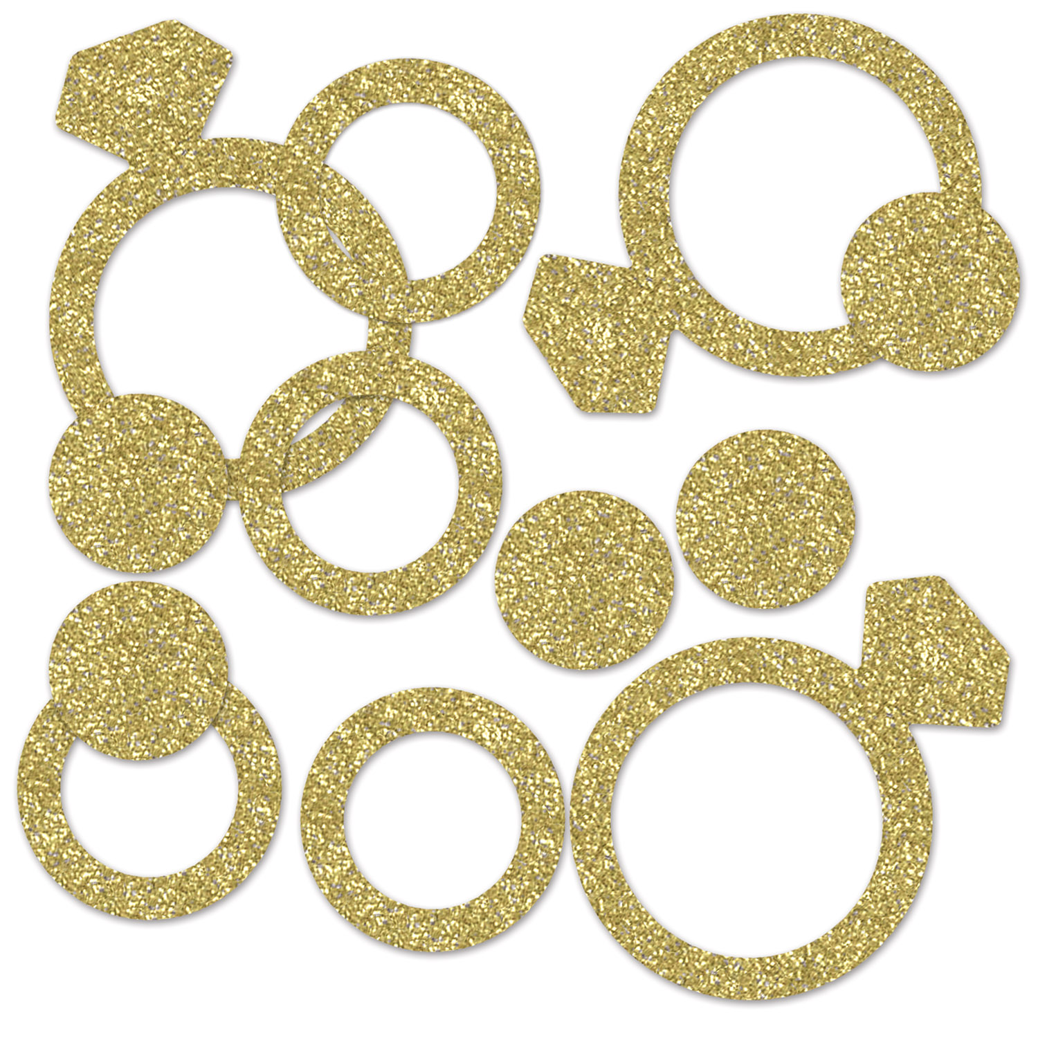 Diamond RING Deluxe Sparkle Confetti