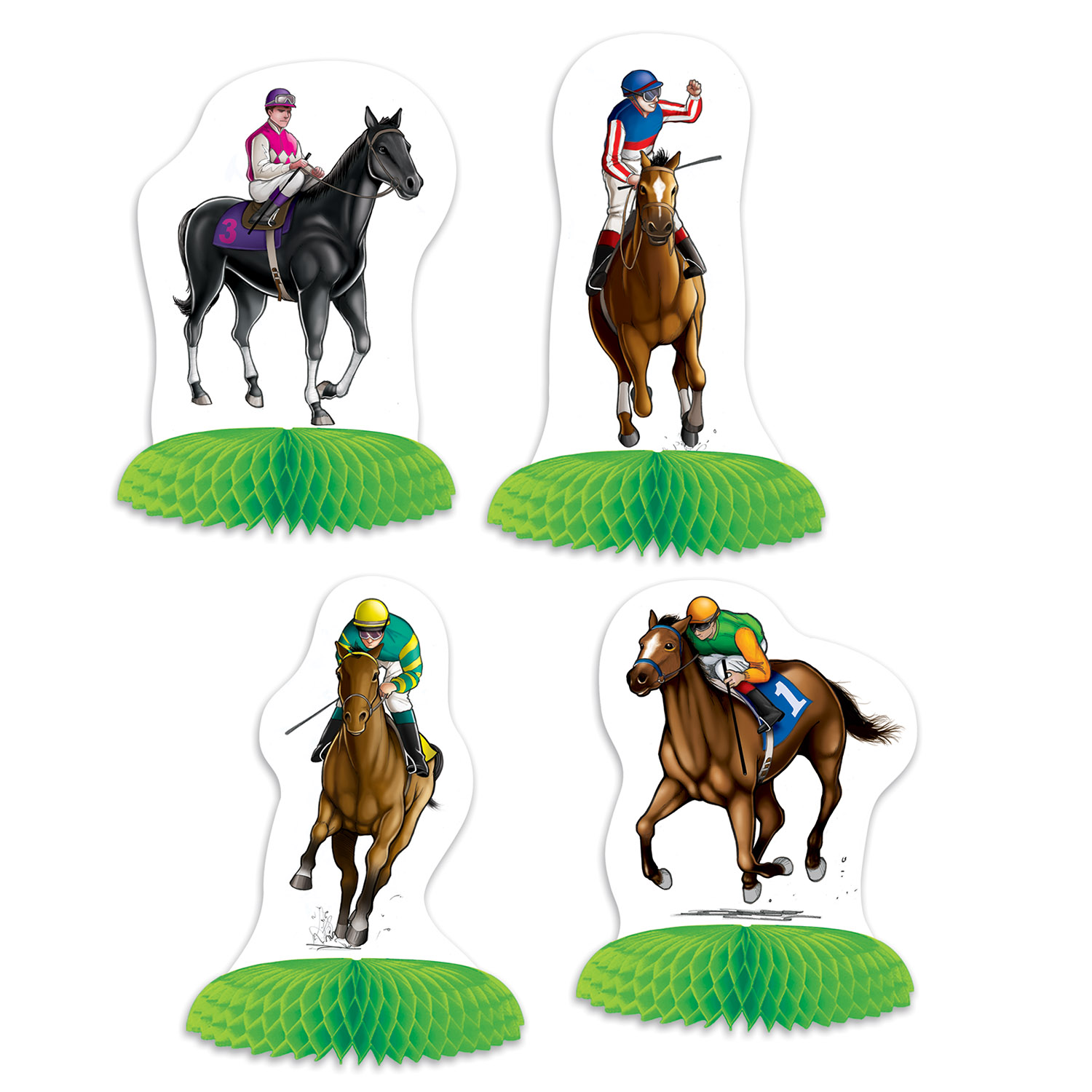 HORSE Racing Mini Centerpieces