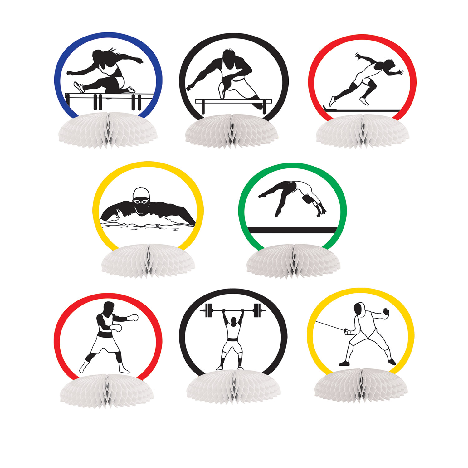 Summer SPORTS Mini Centerpieces