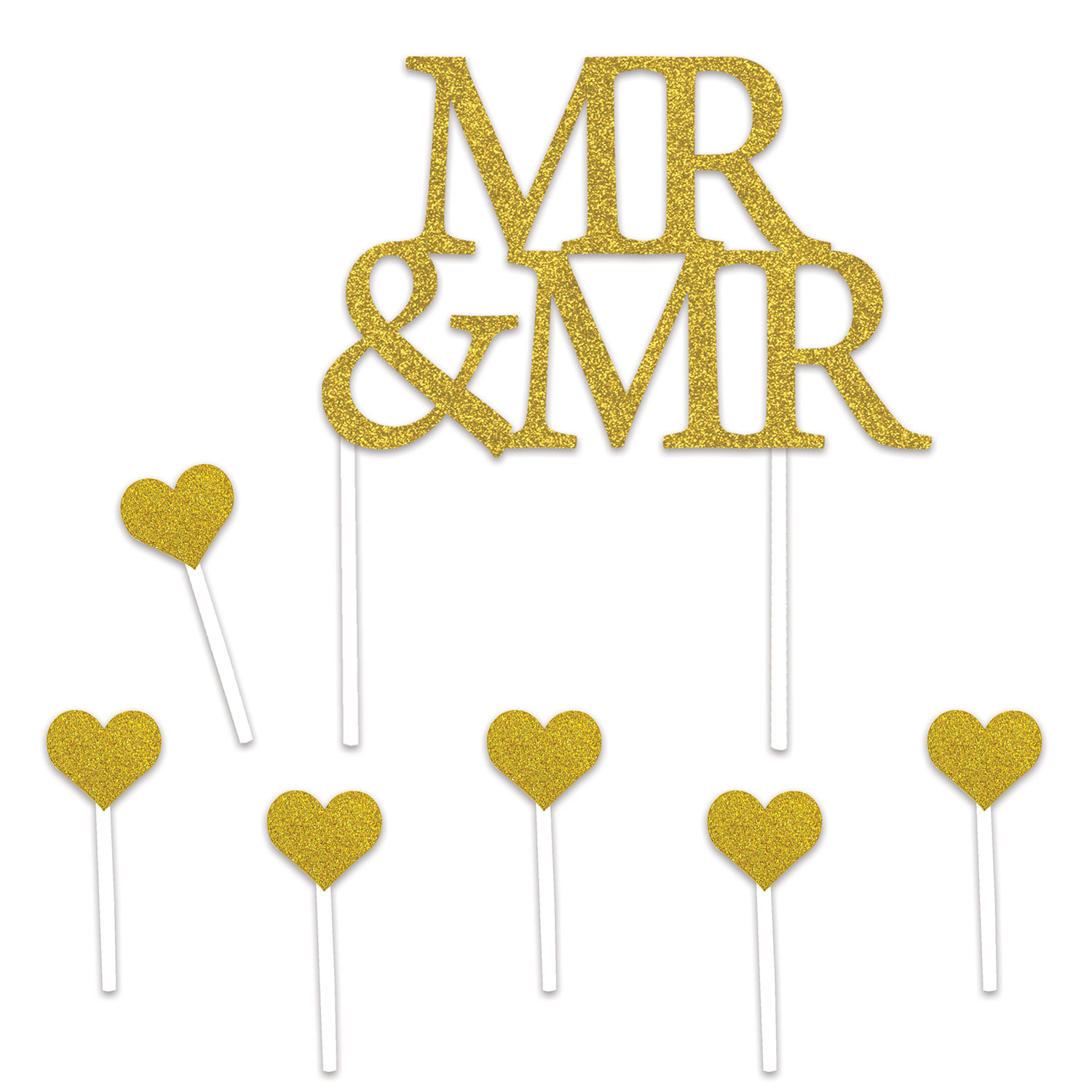 Mr & Mr Cake Topper