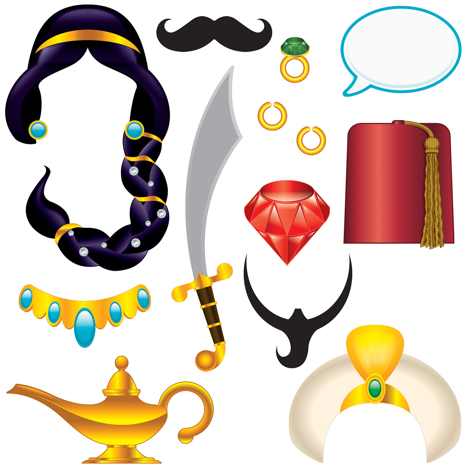 Arabian Nights Photo Fun SIGNS