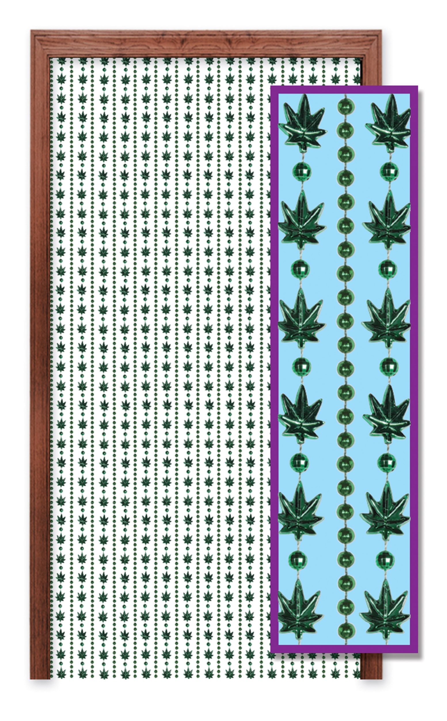 Weed Bead CURTAIN