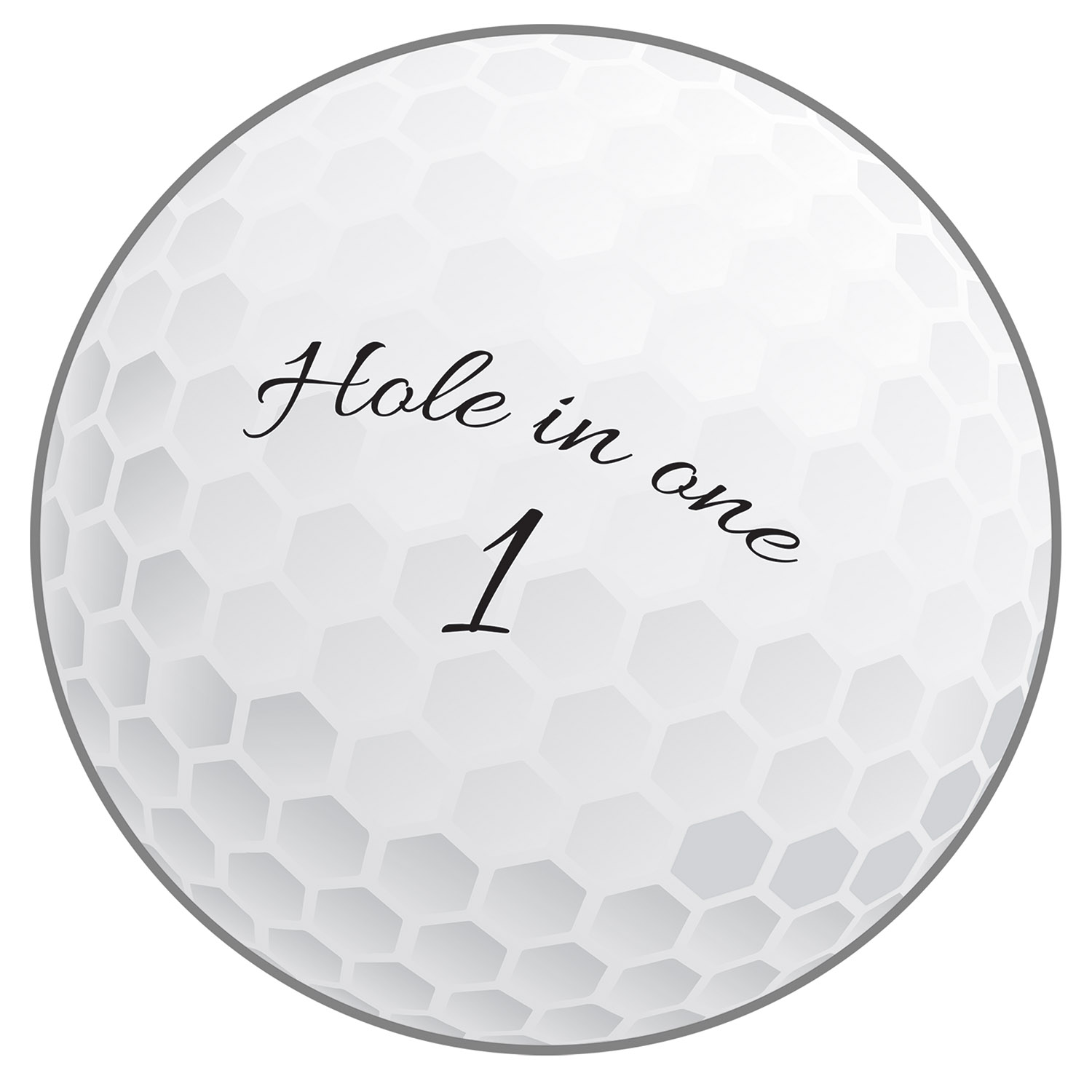 GOLF BALL Cutout