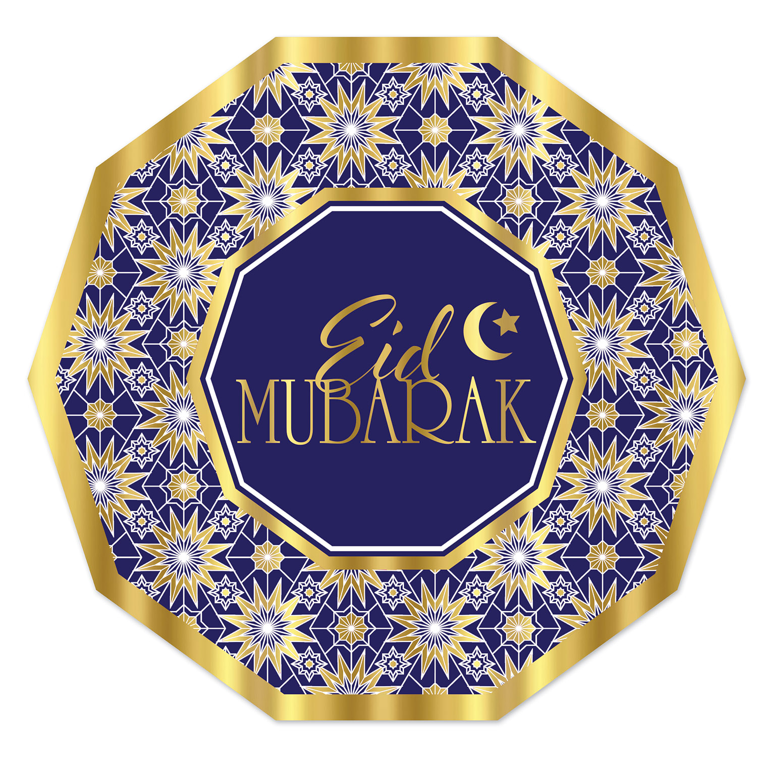 Ramadan Decagon PLATES