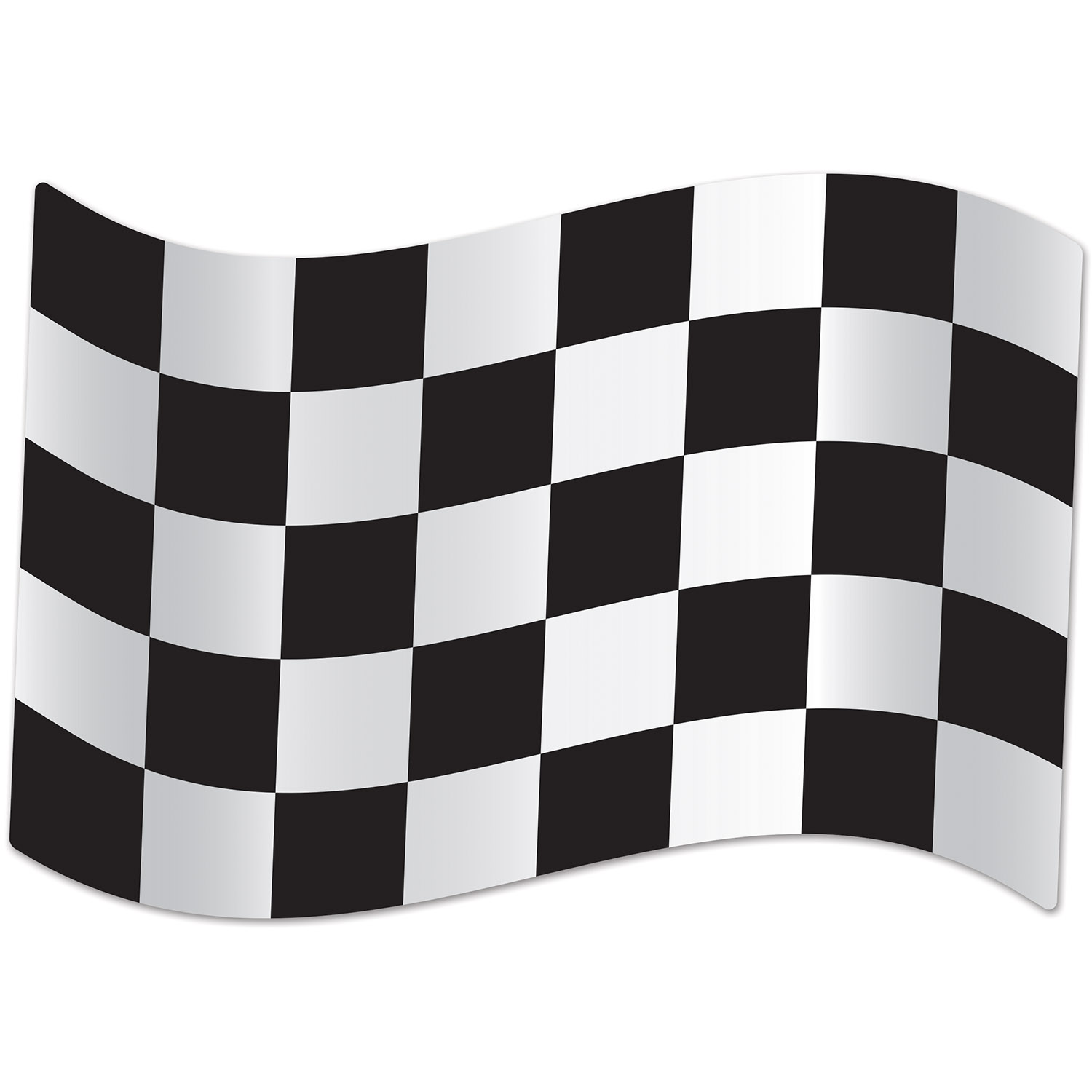 Jumbo Checkered FLAG Cutouts