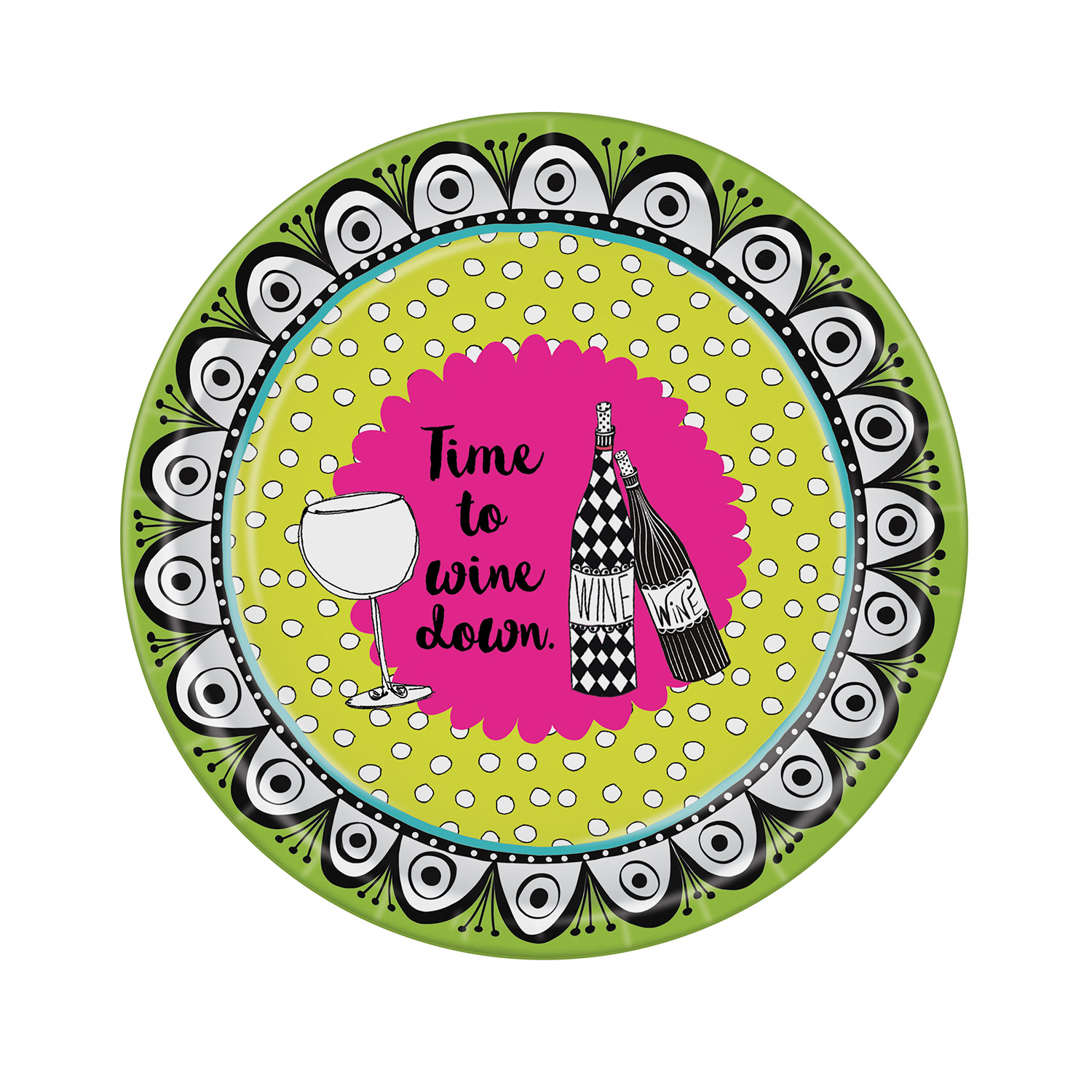 Dolly Mama's Wine Celebration PLATES
