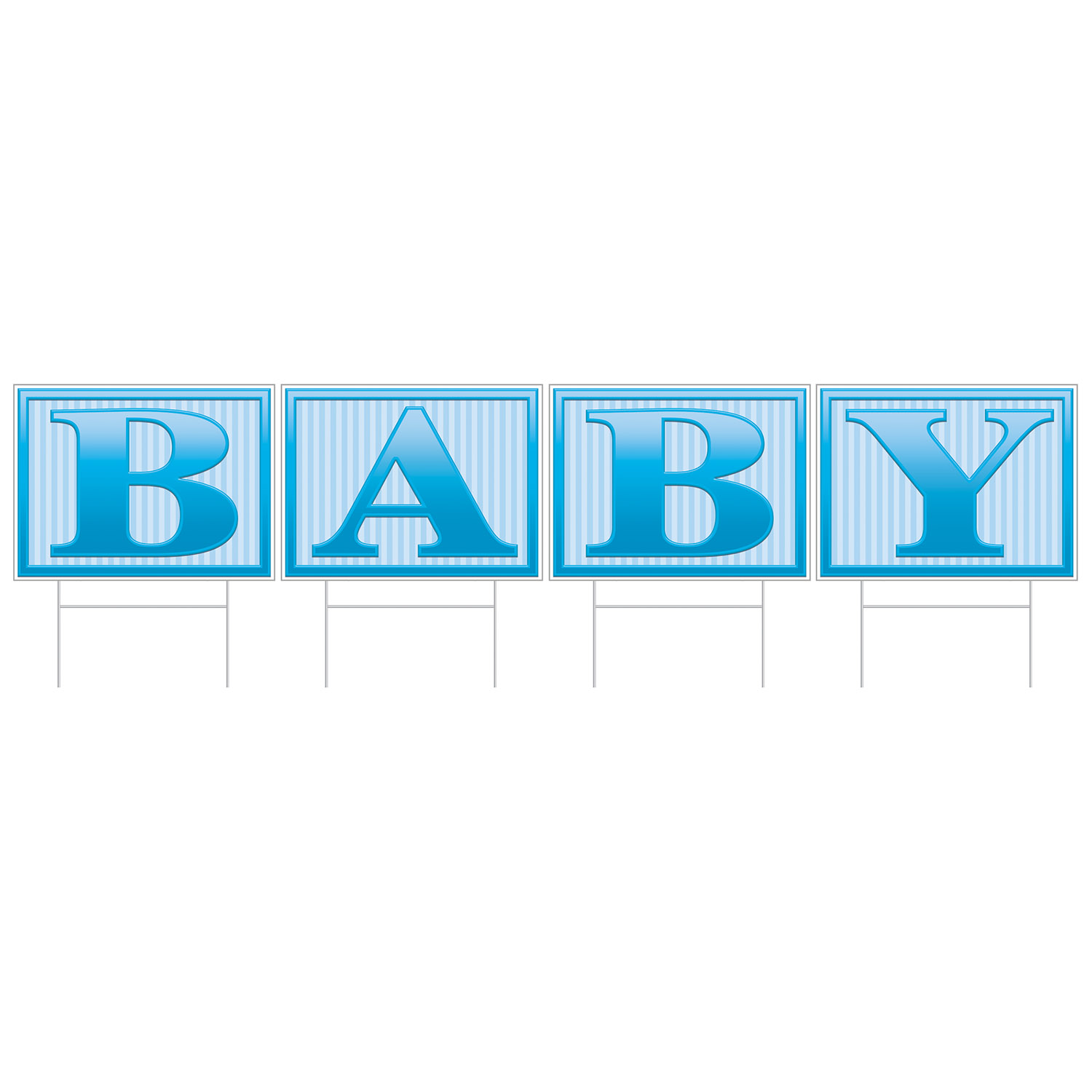 Plastic BABY Yard Sign
