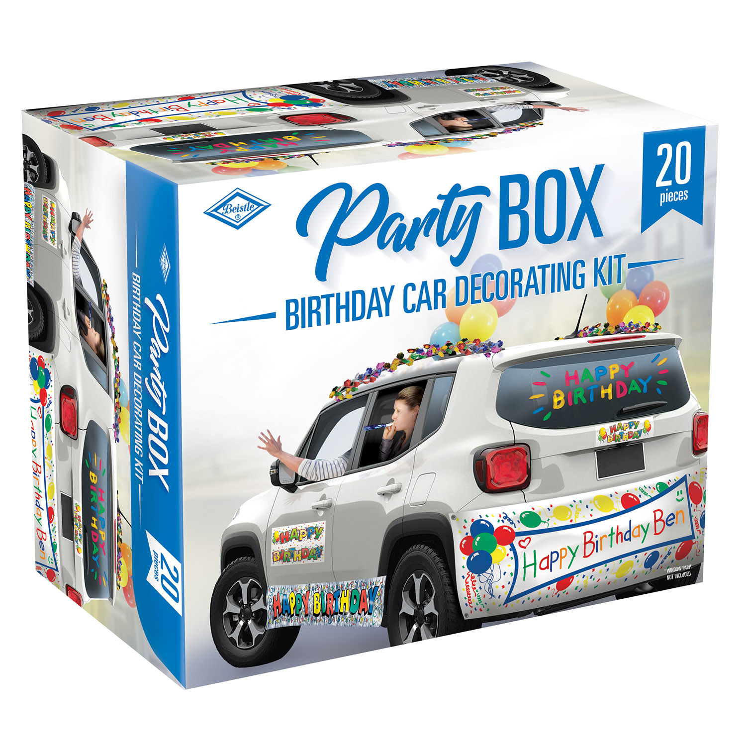 Birthday CAR Party Box