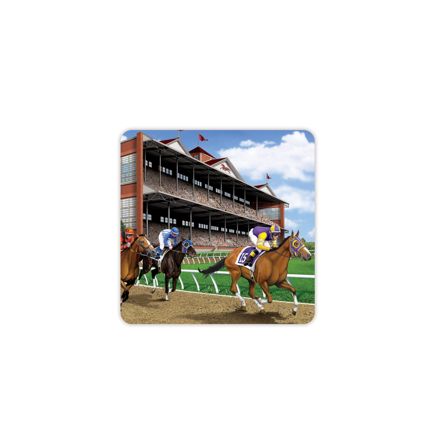 HORSE Racing Coasters