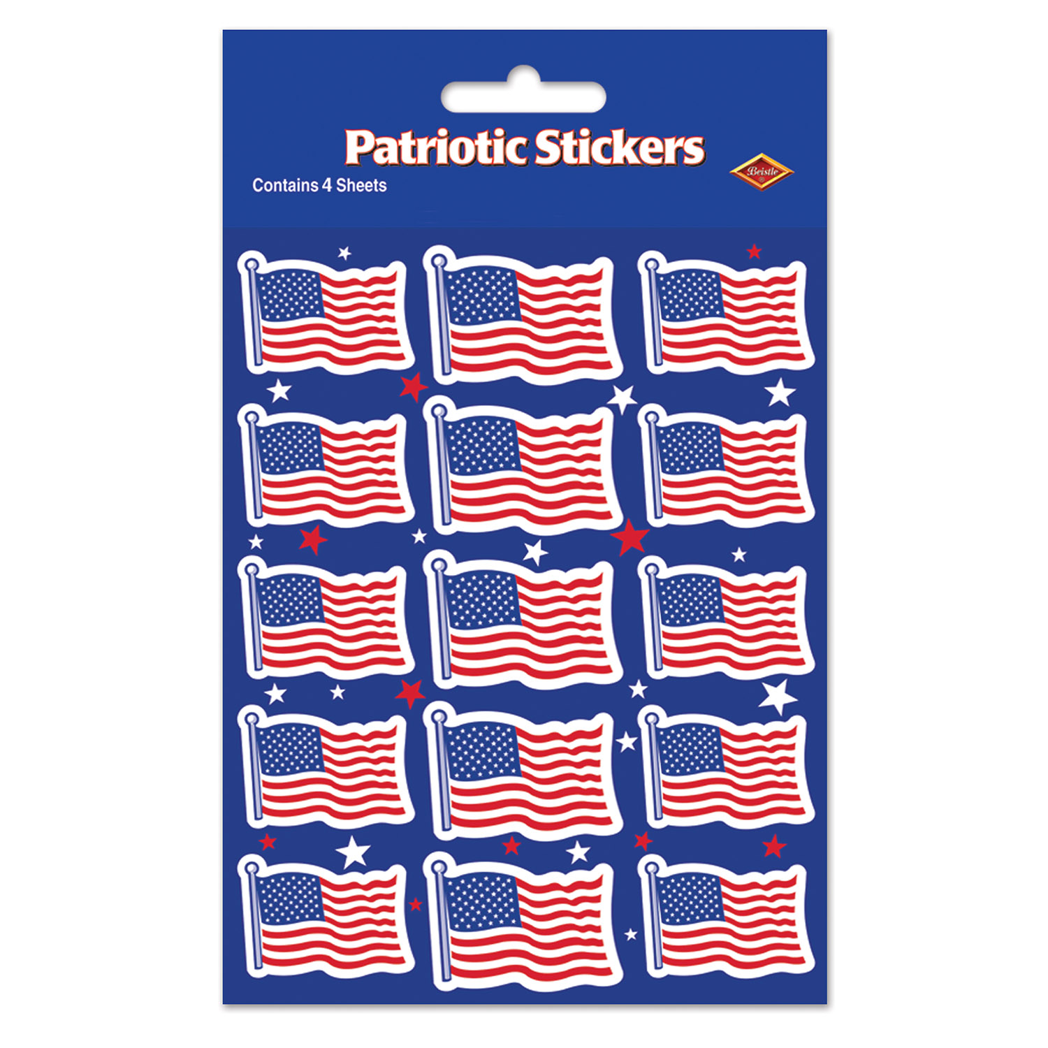 U S FLAG Stickers