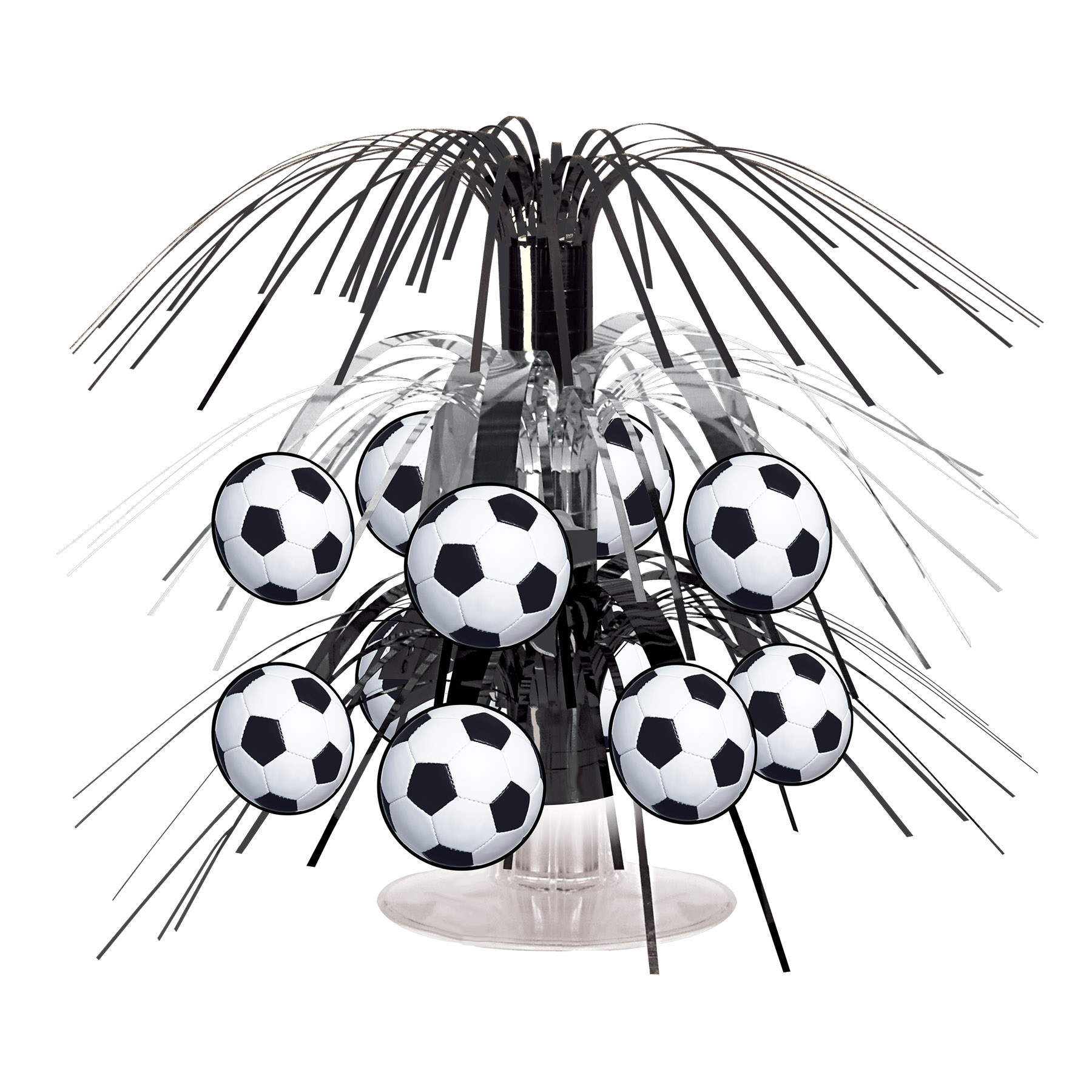 SOCCER Ball Mini Cascade Centerpiece