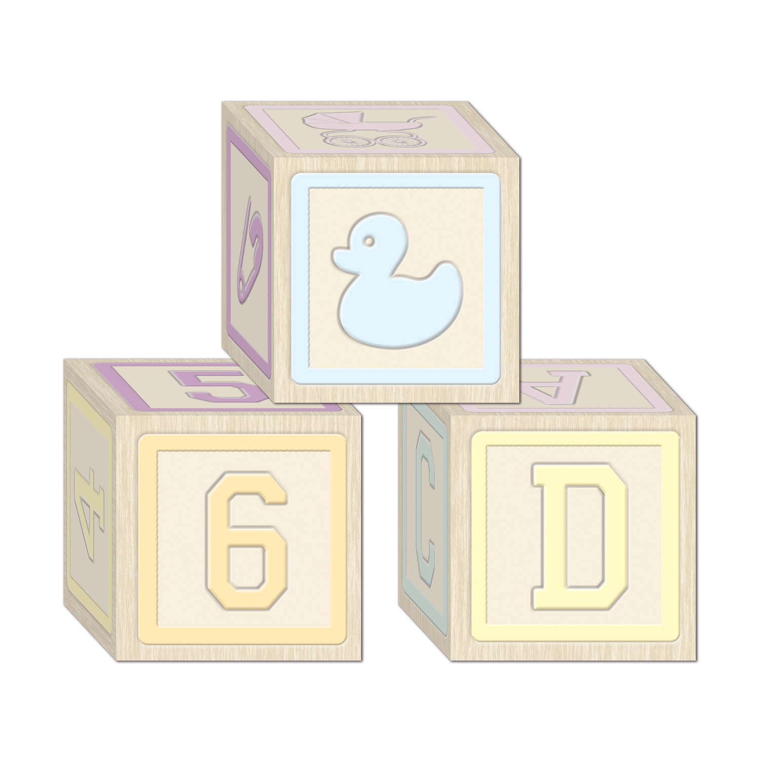 BABY Blocks Favor Boxes