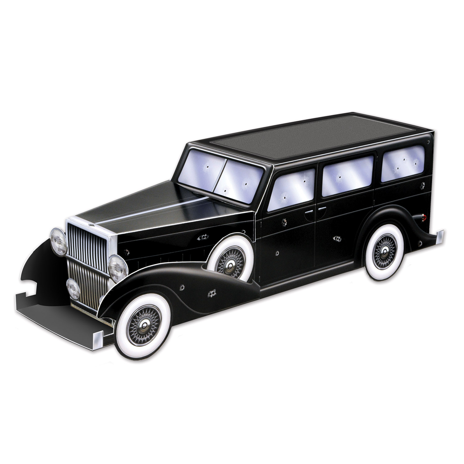 3-D Gangster CAR Centerpiece