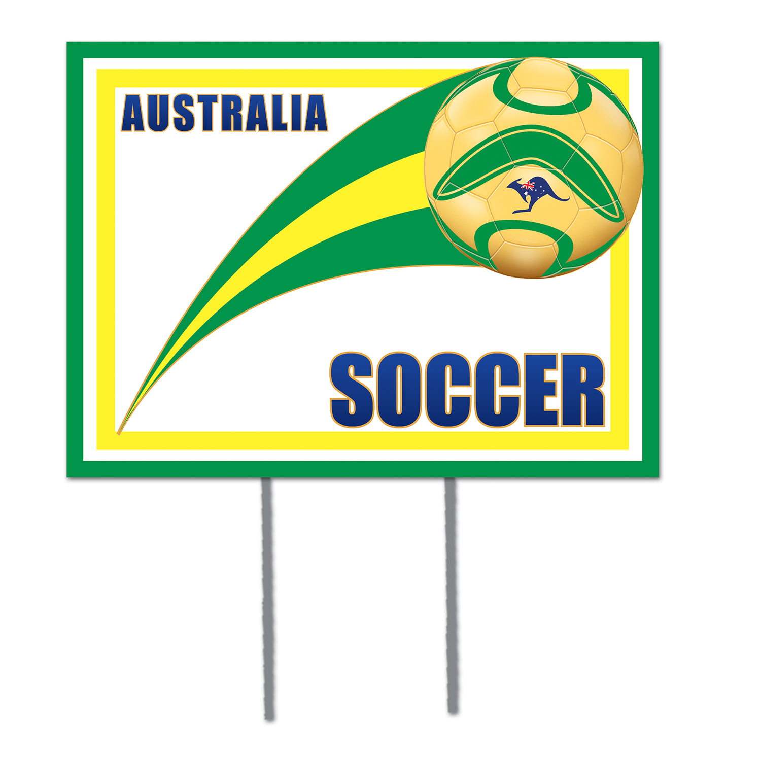 Plastic Yard Sign - Australia