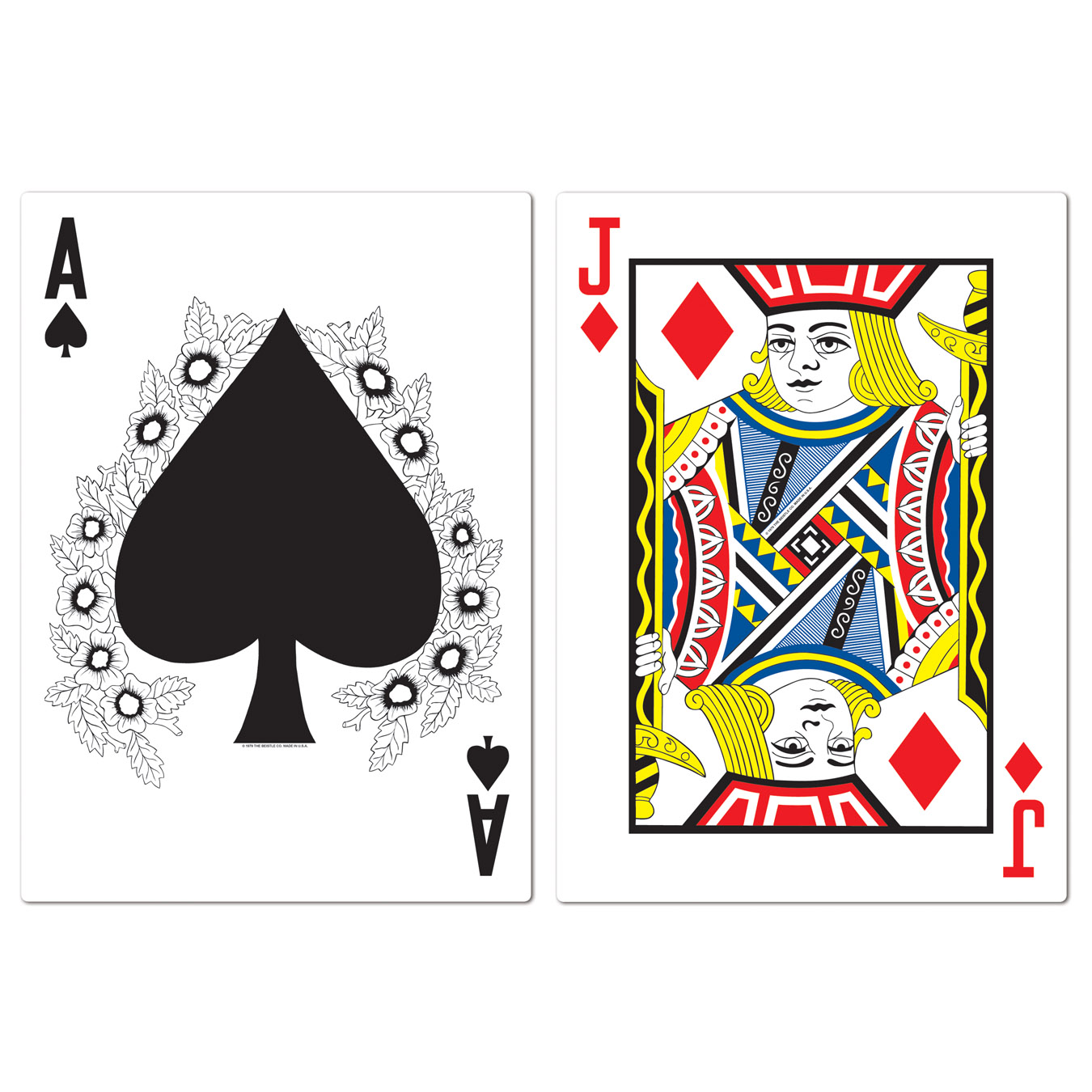 JUMBO Blackjack Cutouts