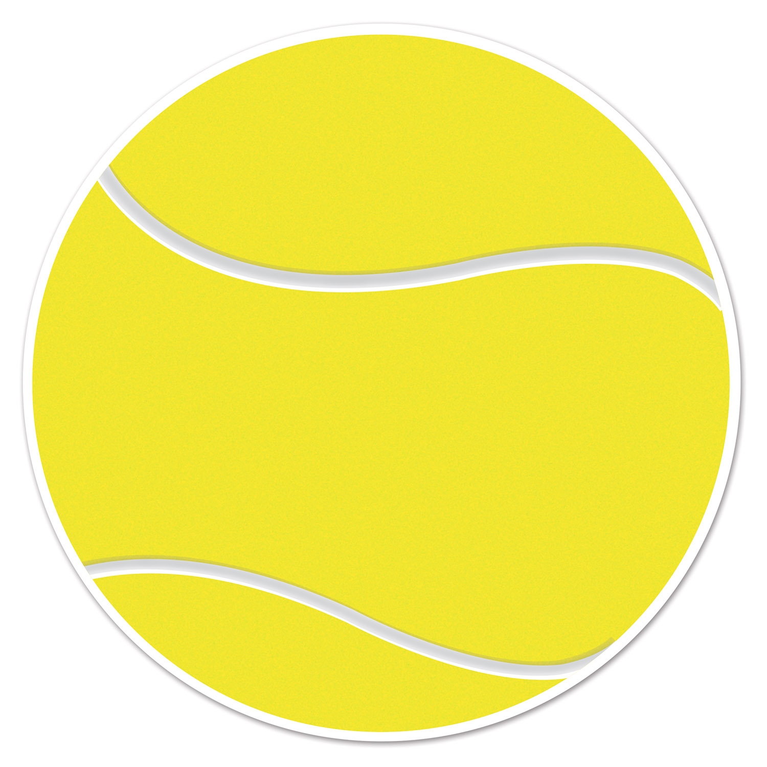 TENNIS BALL Cutout