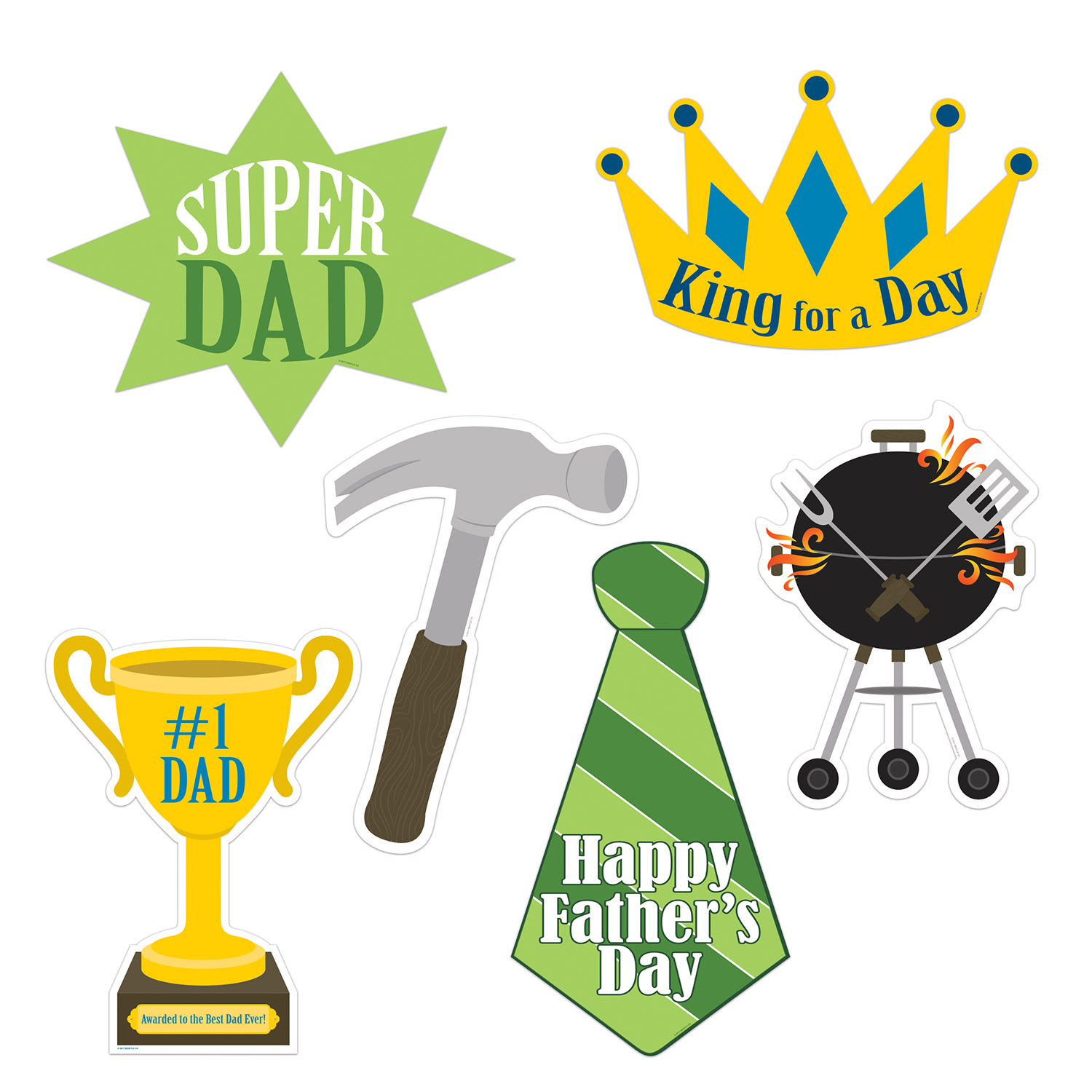 Father's DAY Cutouts