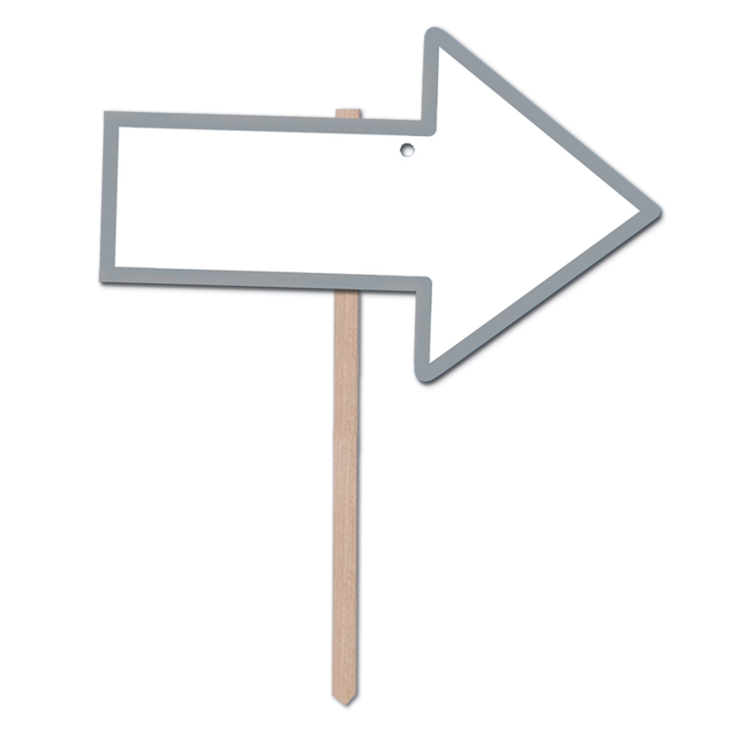 ''''''''''Blank'''''''''''''''' Arrow Yard Sign''''''''''