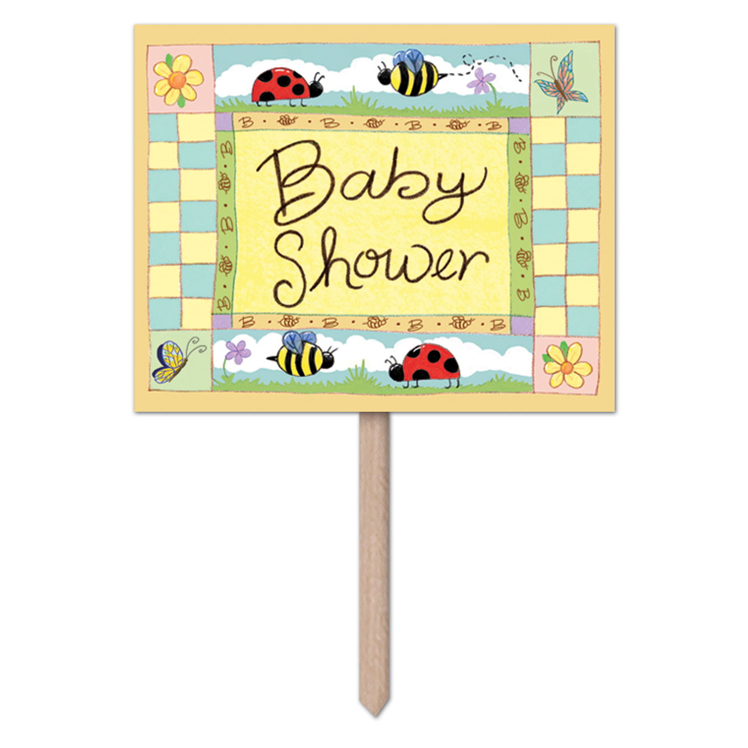 B Is For BABY Yard Sign
